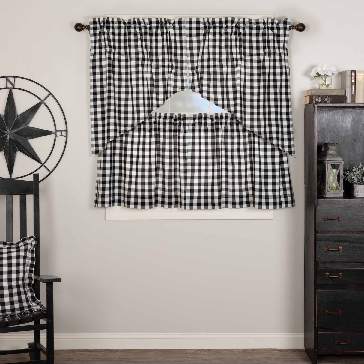 Annie Buffalo Check Curtain Set