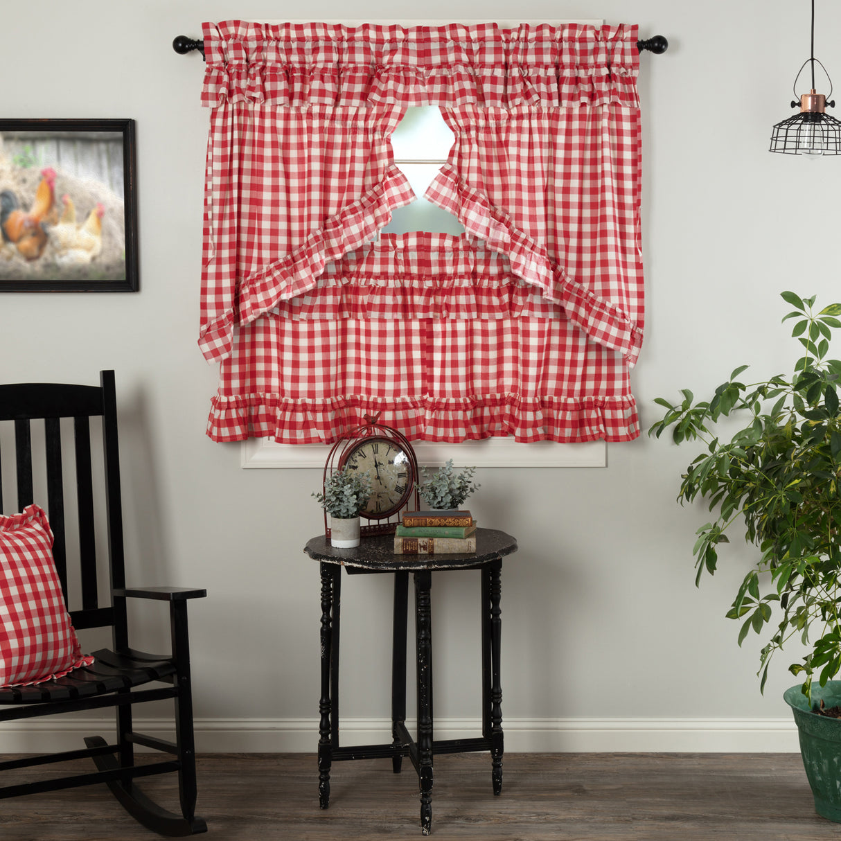 Annie Buffalo Check Curtain Set