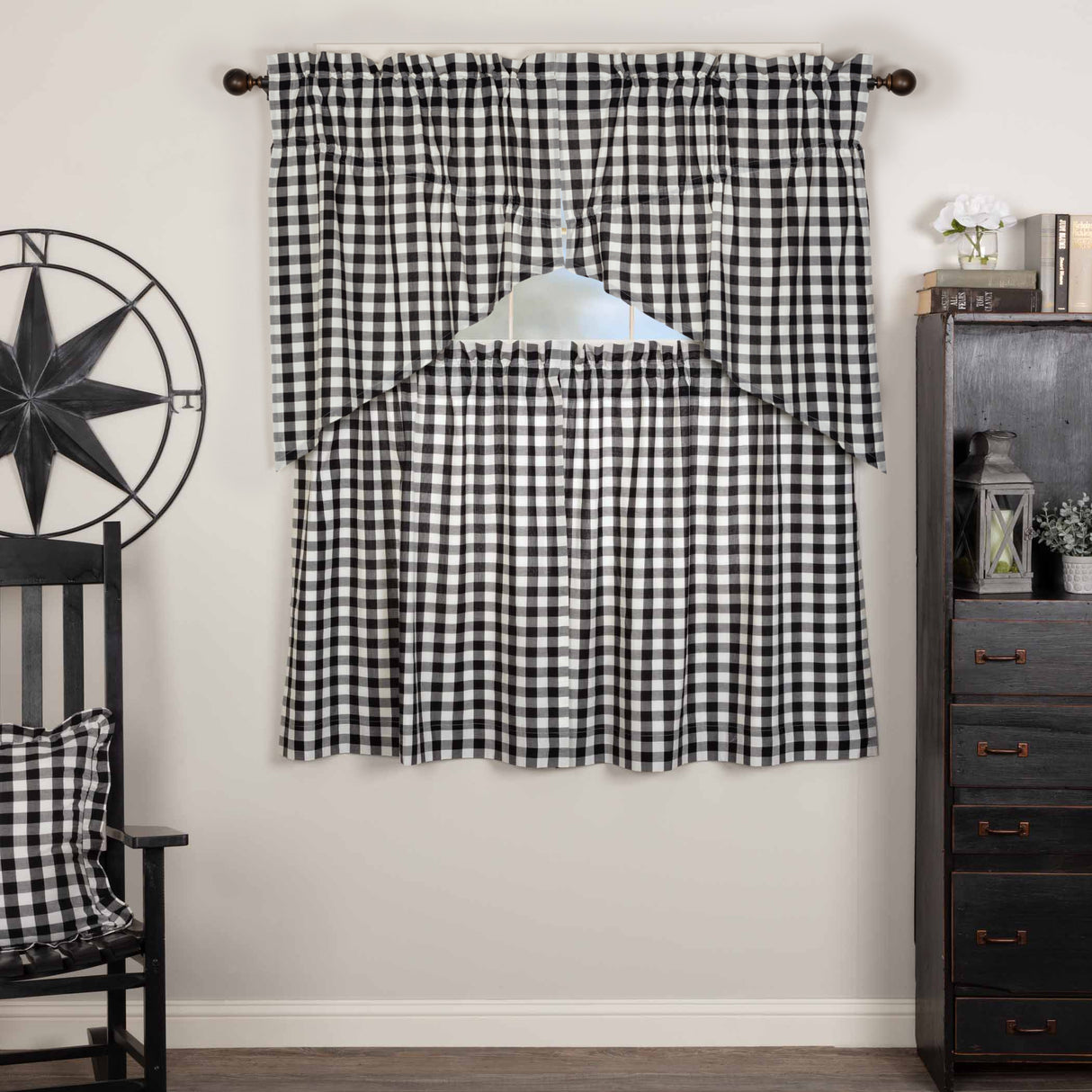 Annie Buffalo Check Curtain Set