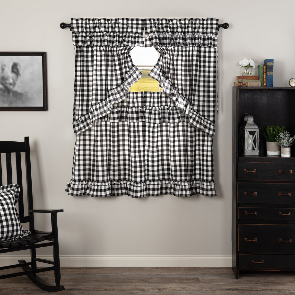 Annie Buffalo Check Curtain Set