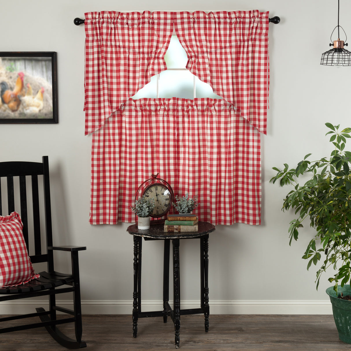 Annie Buffalo Check Curtain Set