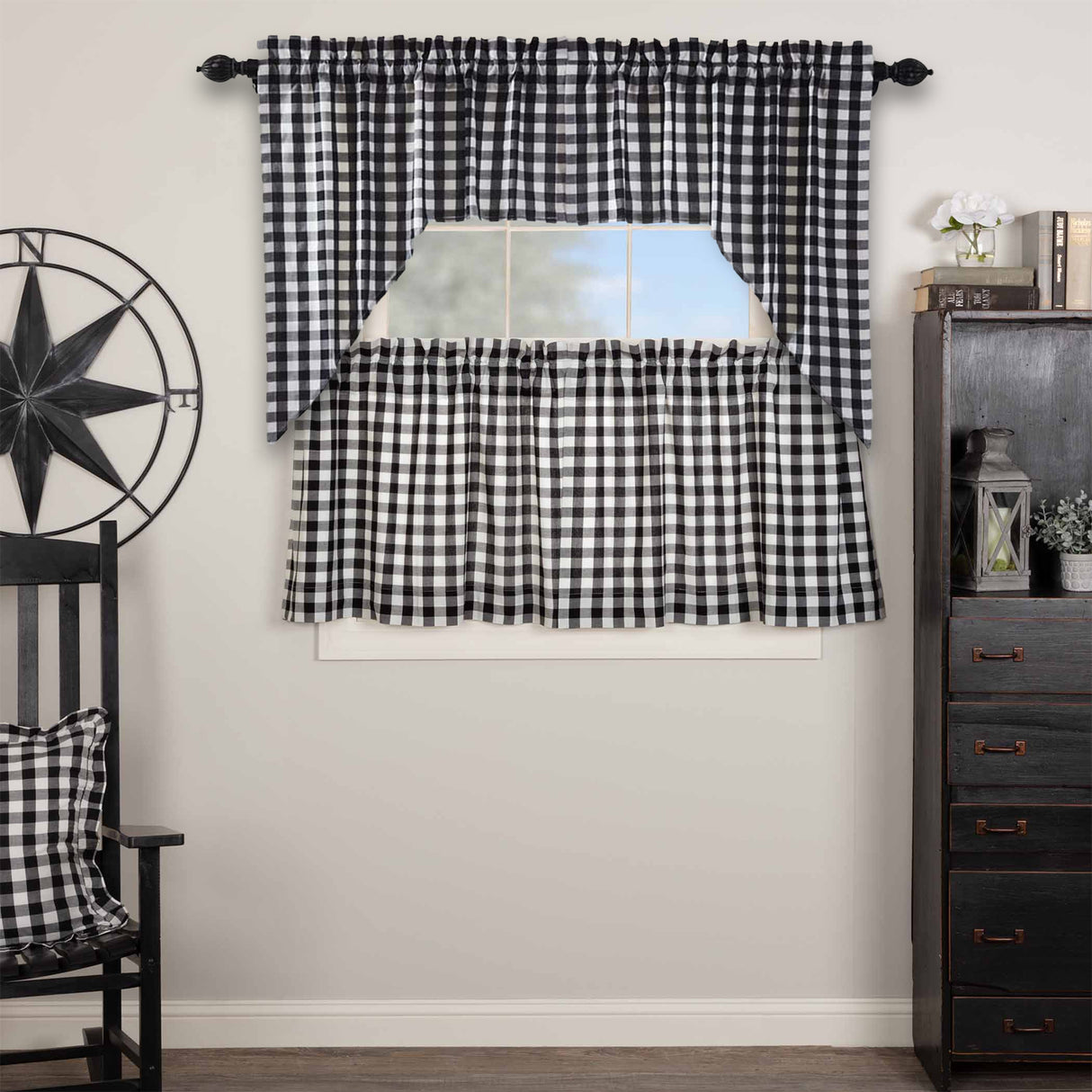 Annie Buffalo Check Curtain Set
