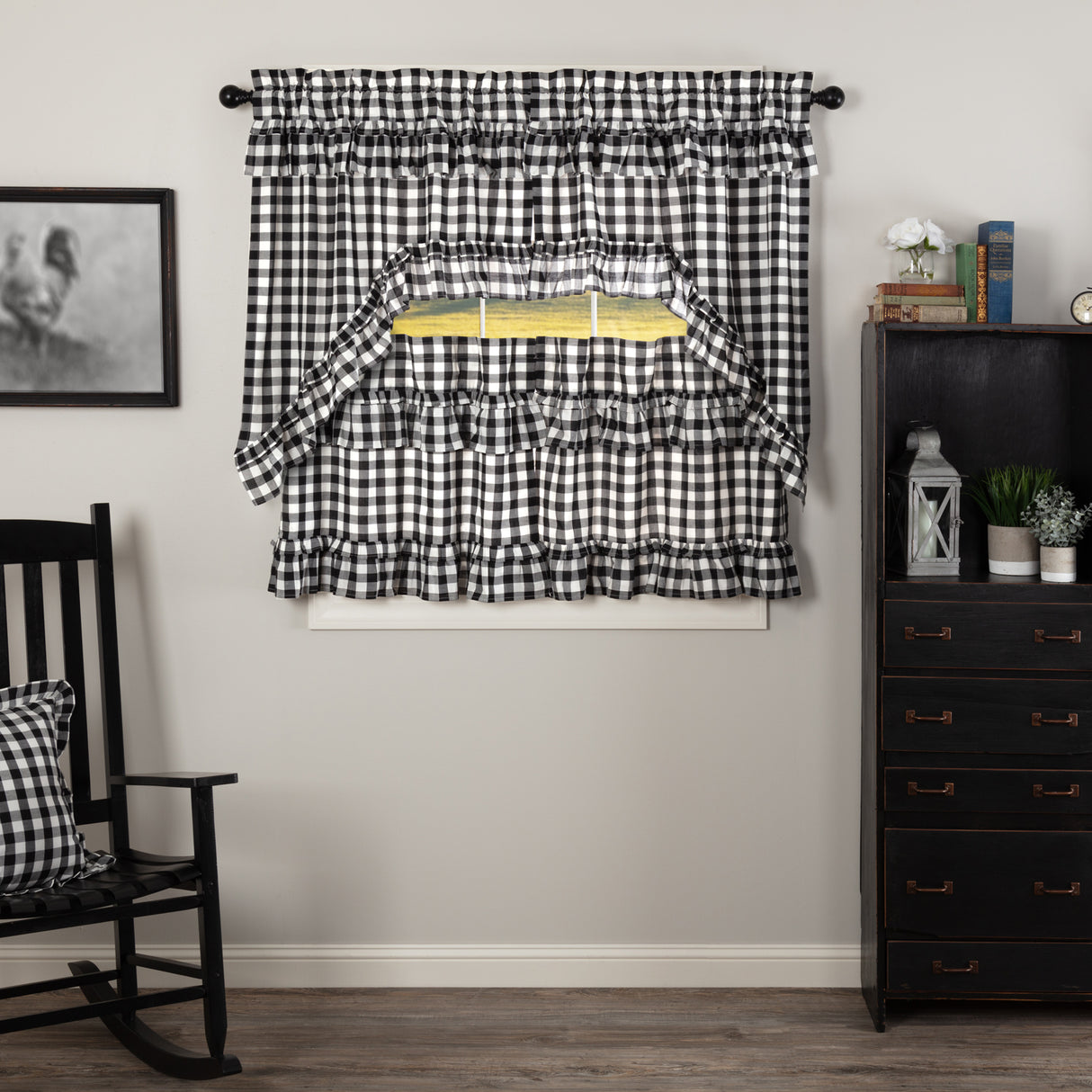 Annie Buffalo Check Curtain Set