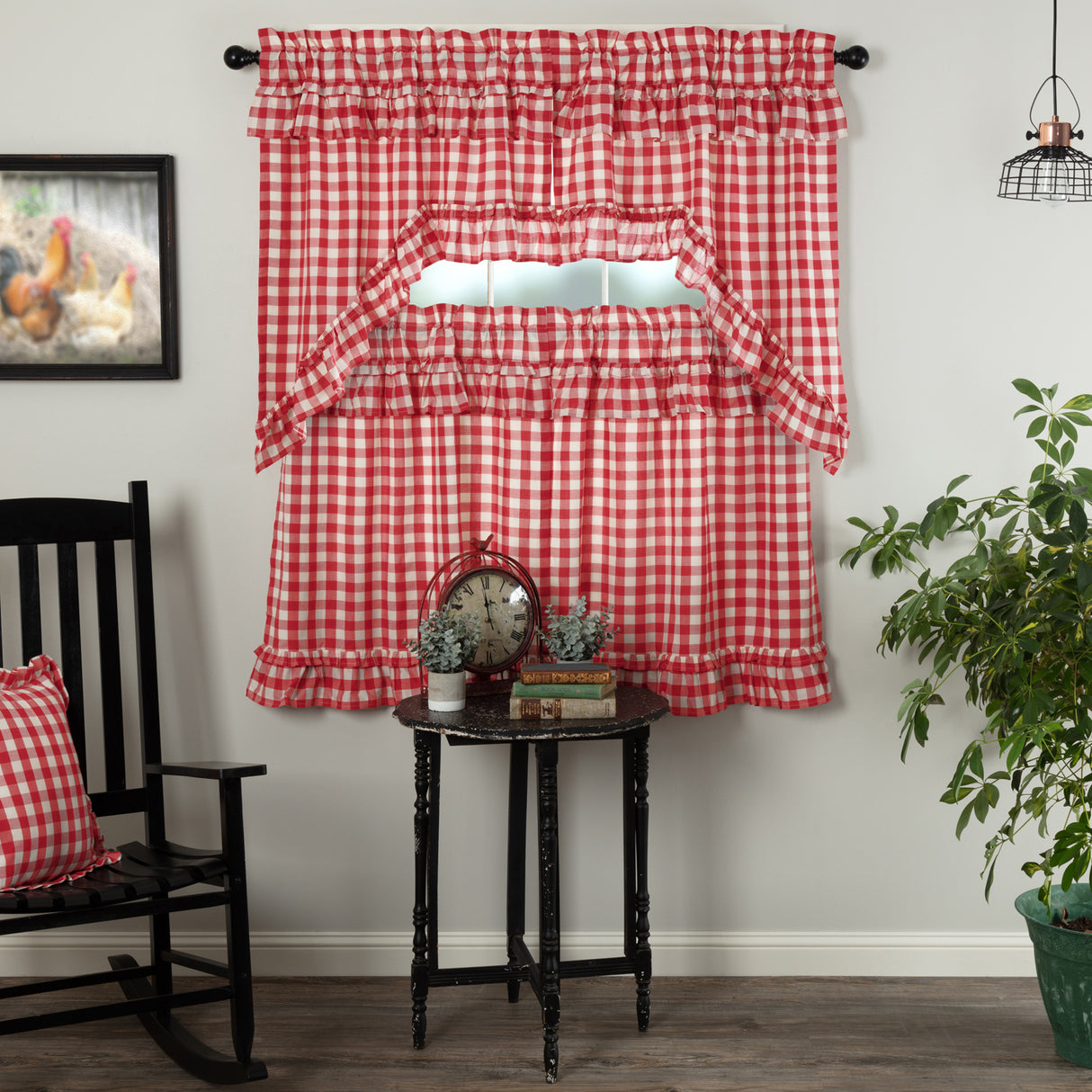 Annie Buffalo Check Curtain Set