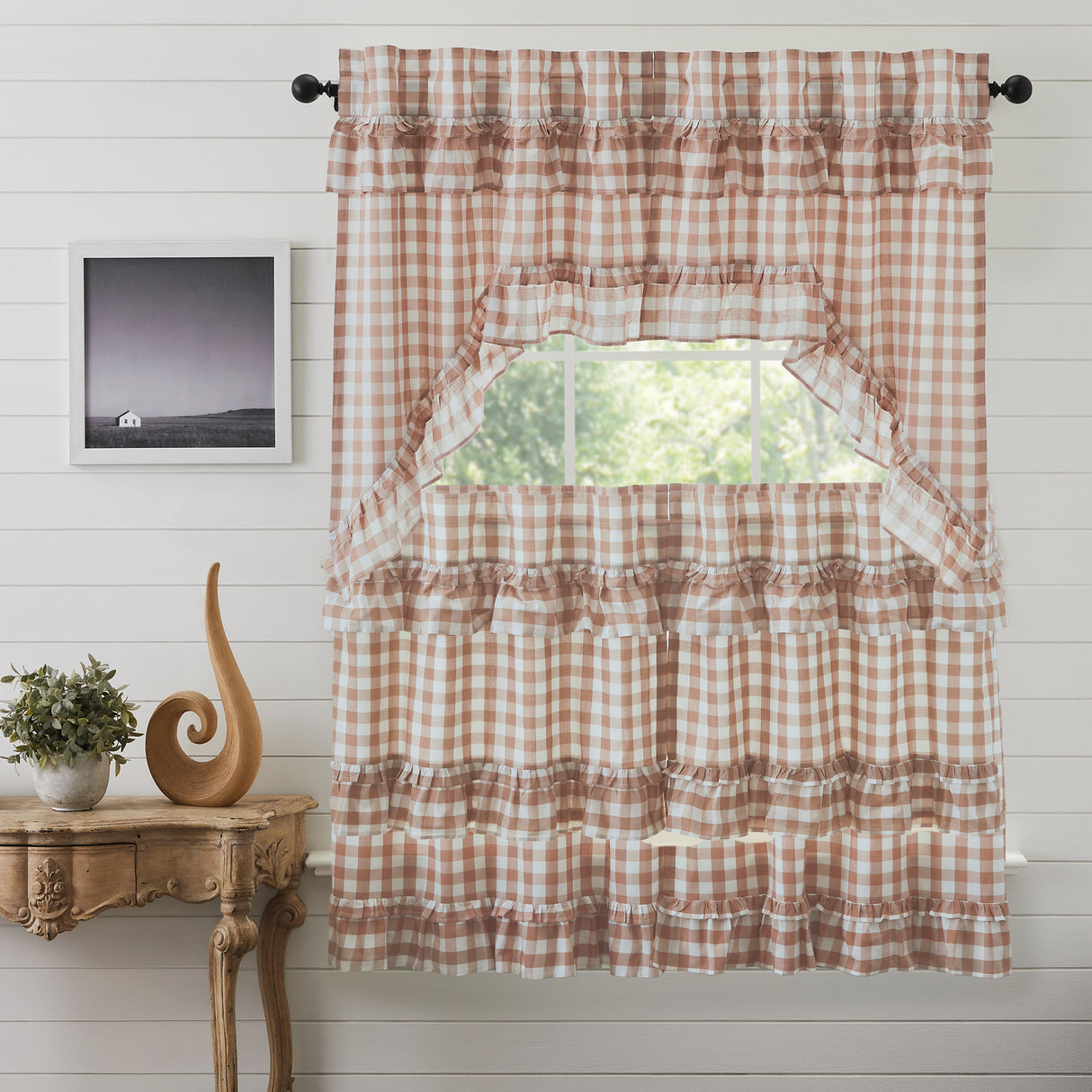 Annie Buffalo Check Curtain Set