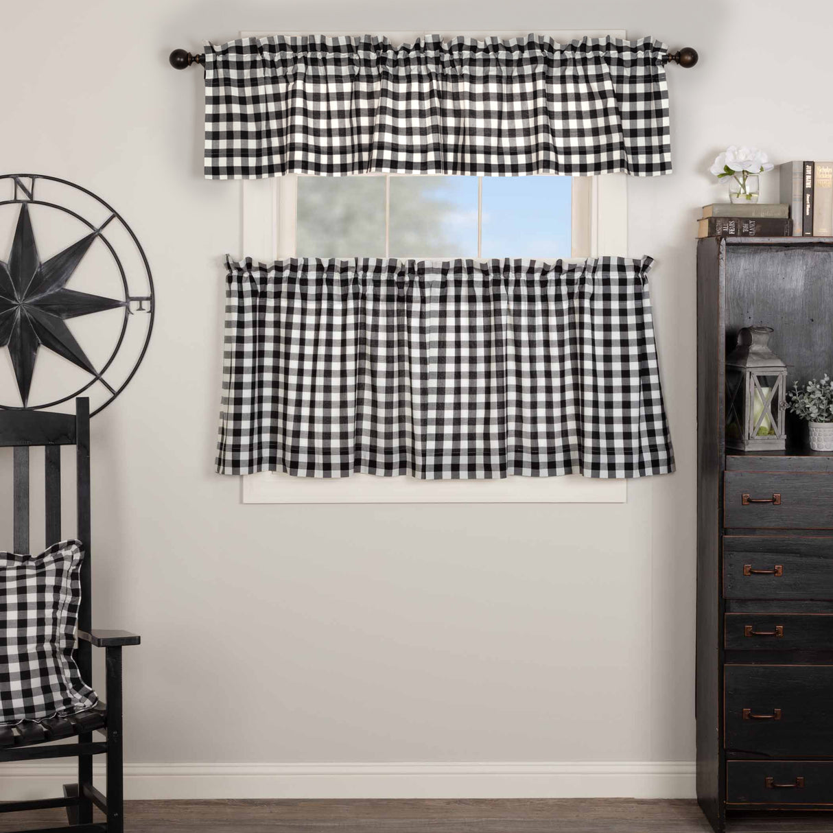 Annie Buffalo Check Curtain Set