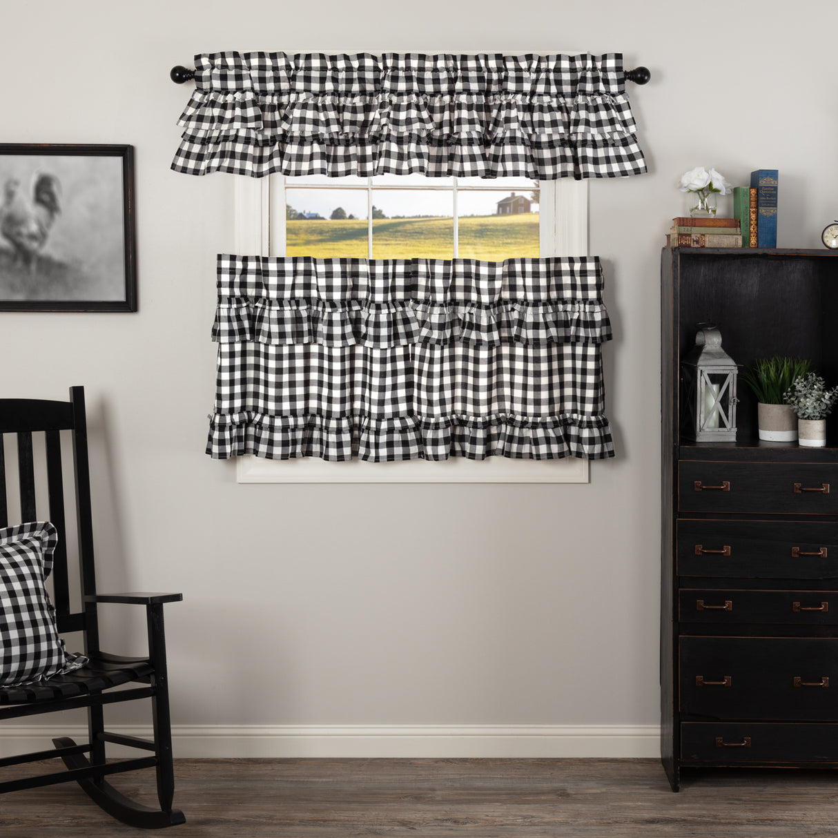 Annie Buffalo Check Curtain Set