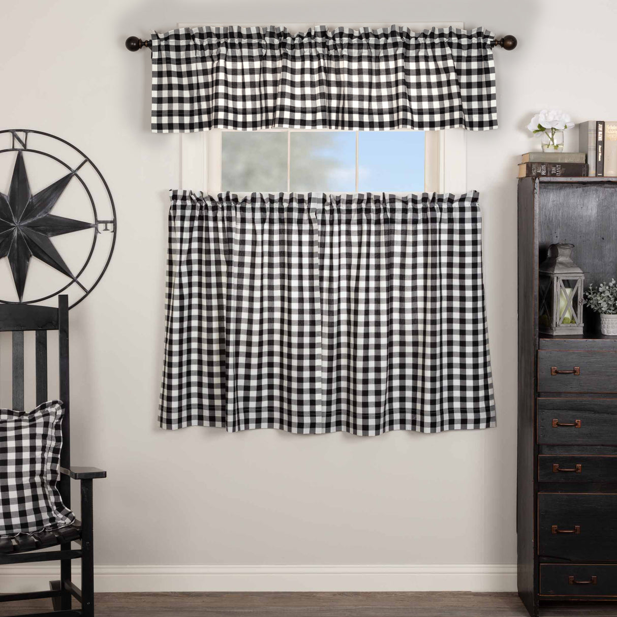 Annie Buffalo Check Curtain Set
