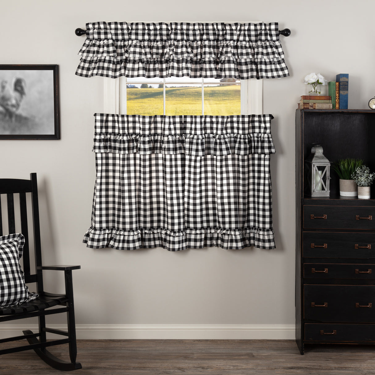 Annie Buffalo Check Curtain Set