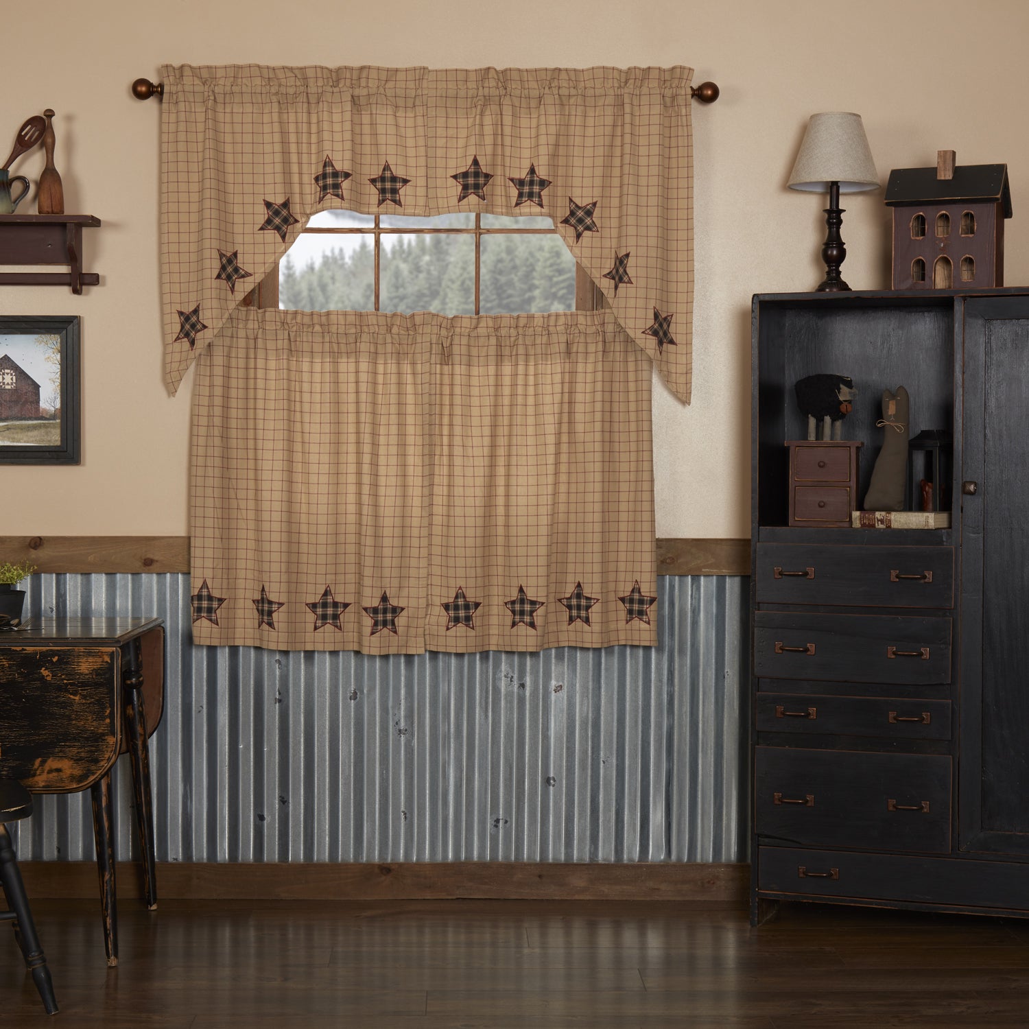 Bingham Star Curtain Set