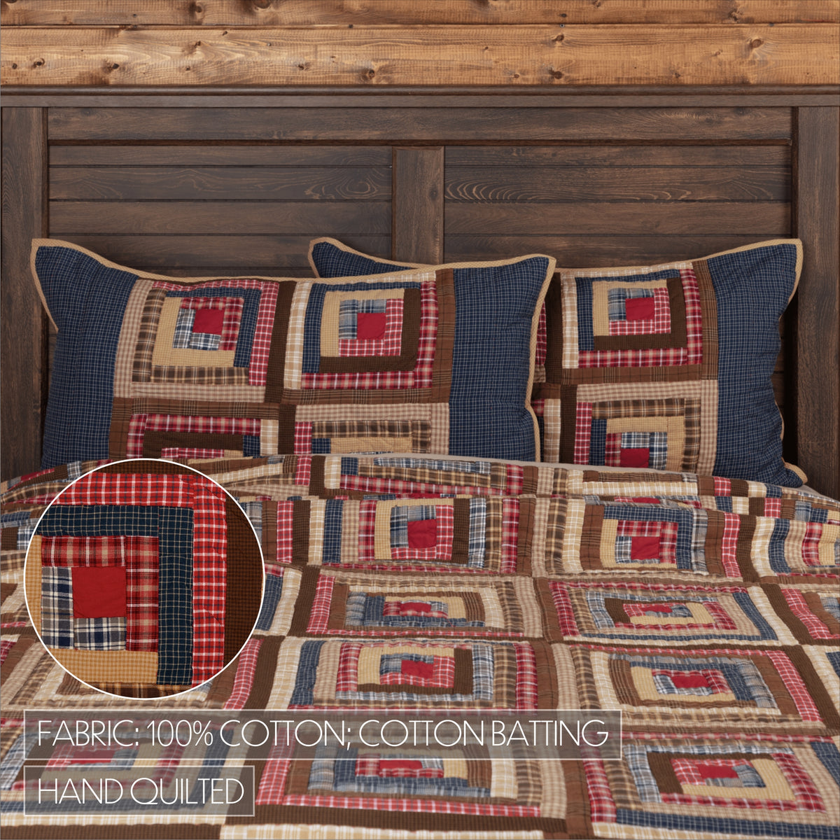 Braxton 4PC Navy Bedding Set King (1 Quilt, 2 Shams, 1 Bedskirt)