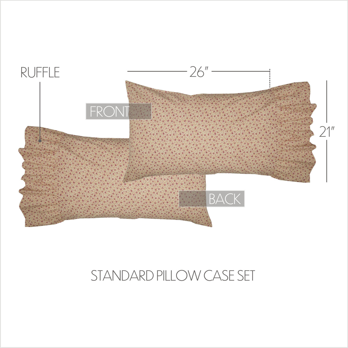 Camilia 8PC Gold Bedding Set Queen (1 Quilt, 2 Shams, 2 Pillowcases, 1 Bedskirt, 2 Euros)