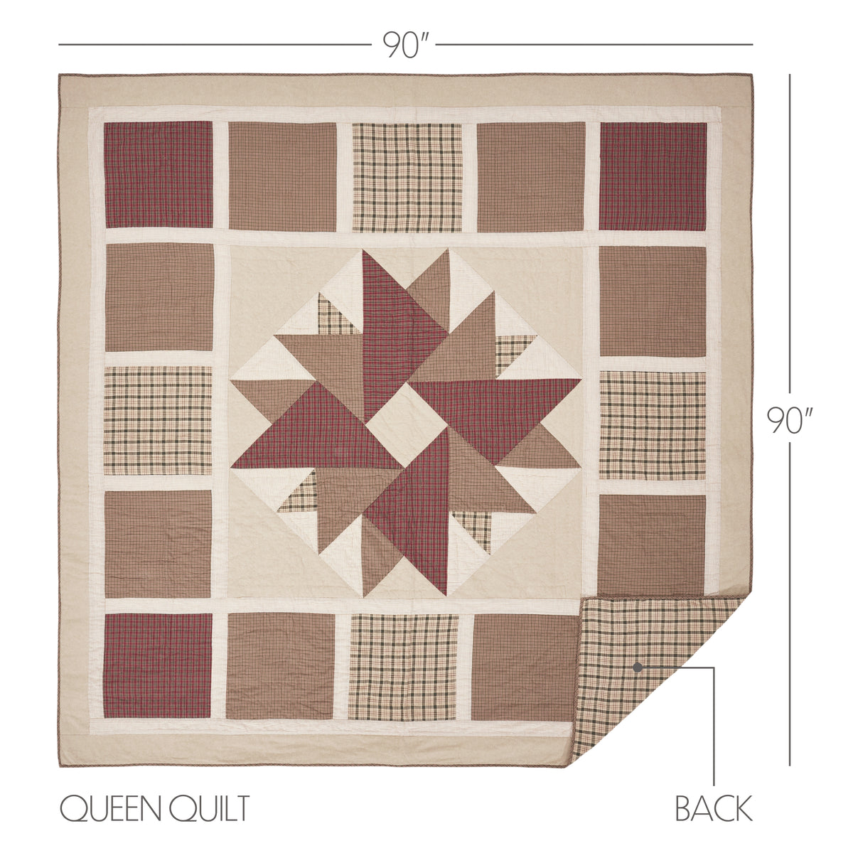 Cider Mill 5PC Khaki Bedding Set