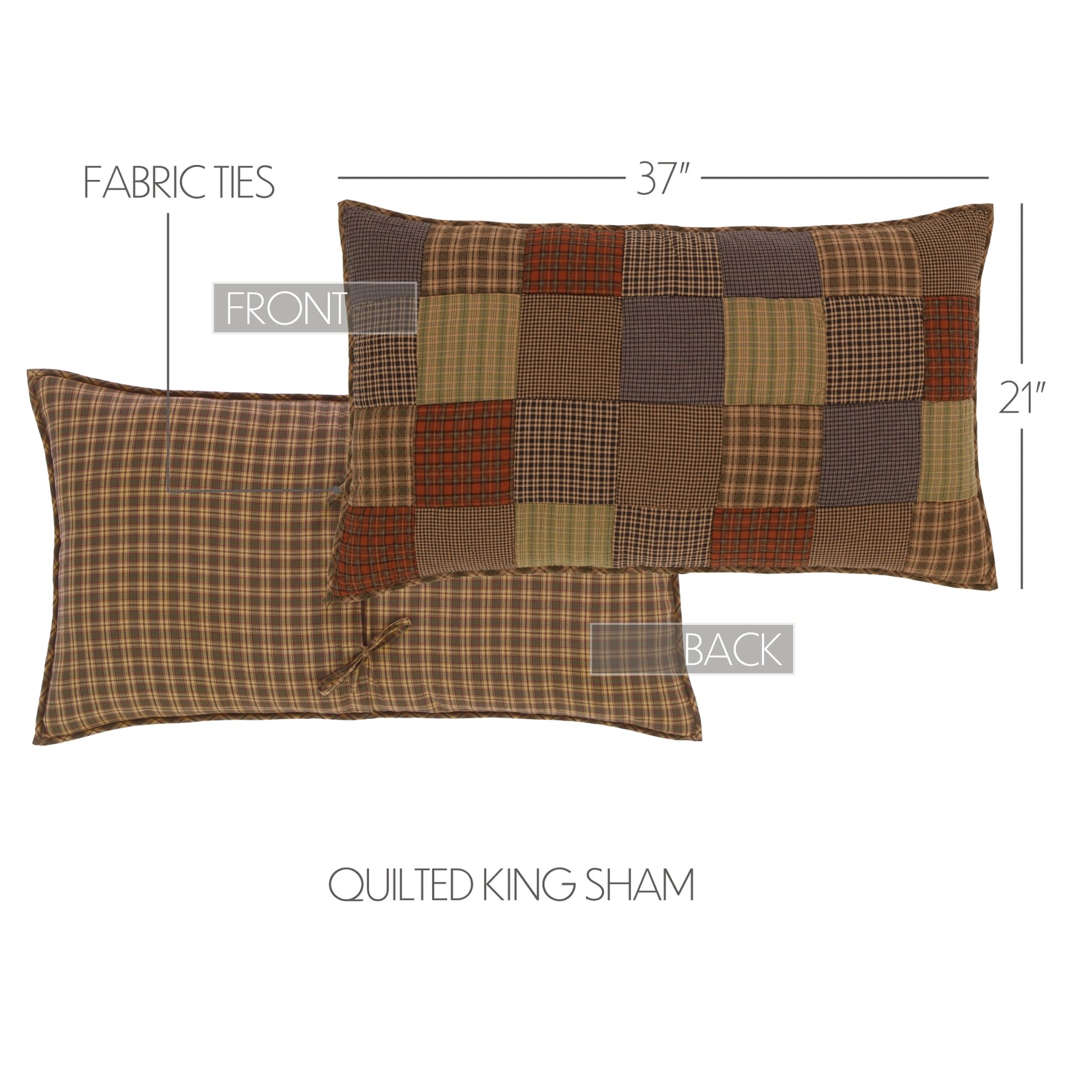 Cedar Ridge 3 Piece Quilt Set