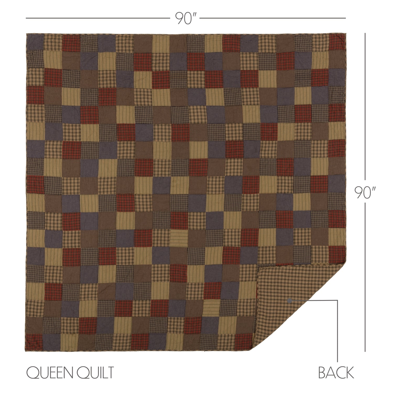 Cedar Ridge 3 Piece Quilt Set