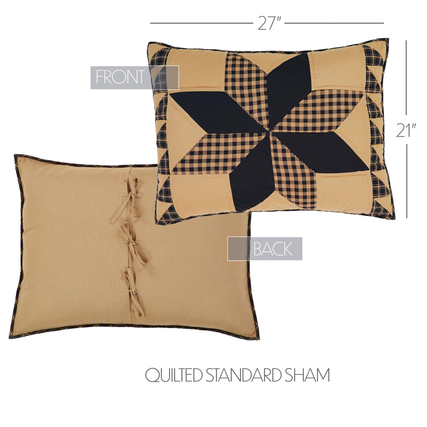 Dakota Star 3 Piece Quilt Set