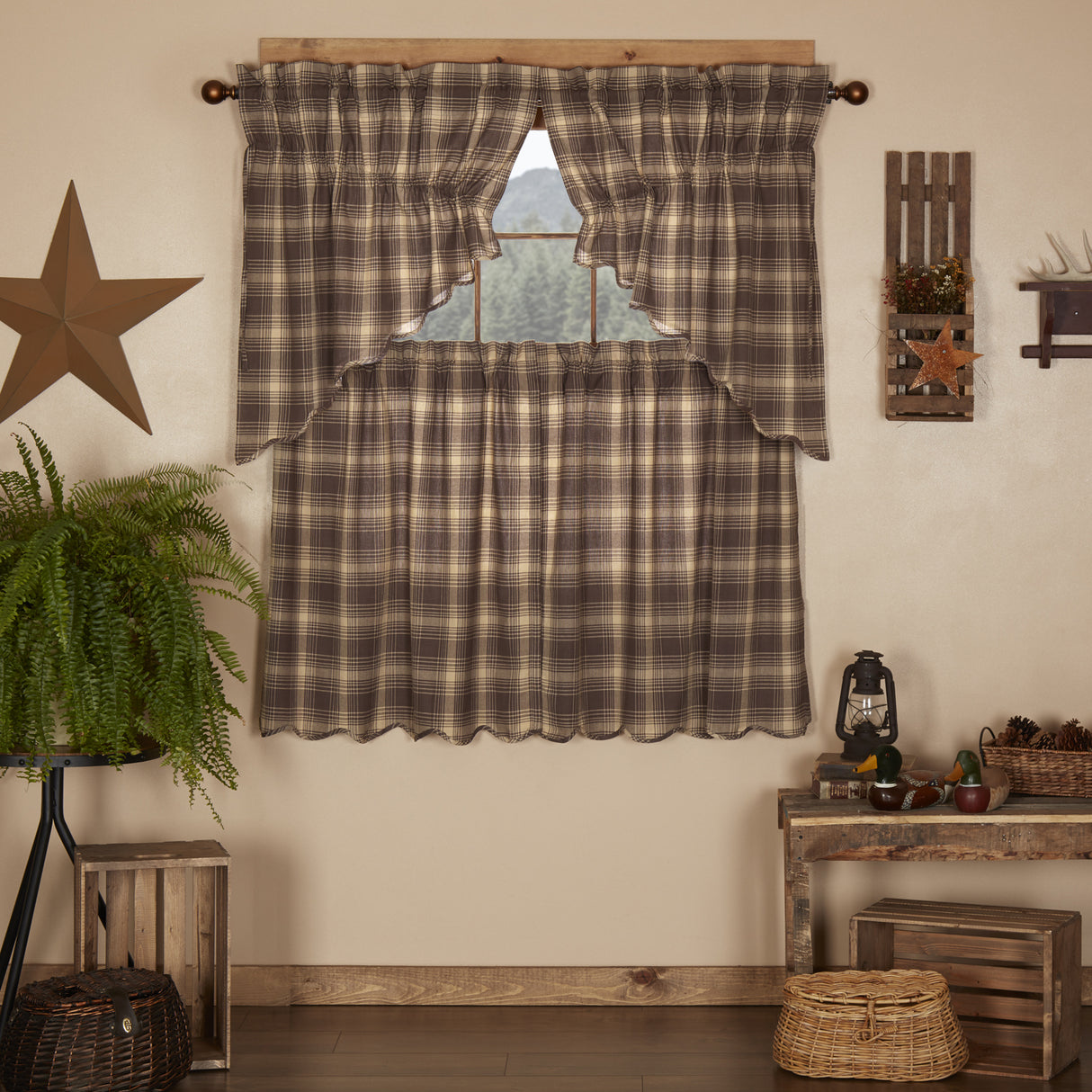 Dawson Star Curtain Set