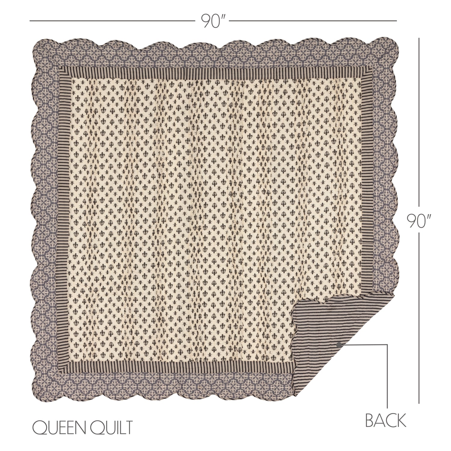 Elysee 3 Piece Quilt Set