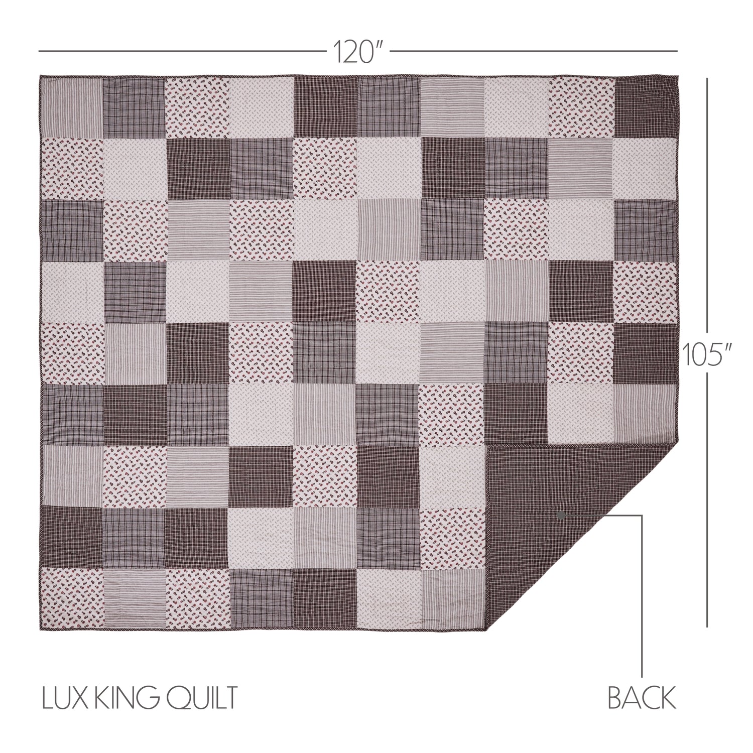 Florette 3 Piece Quilt Set