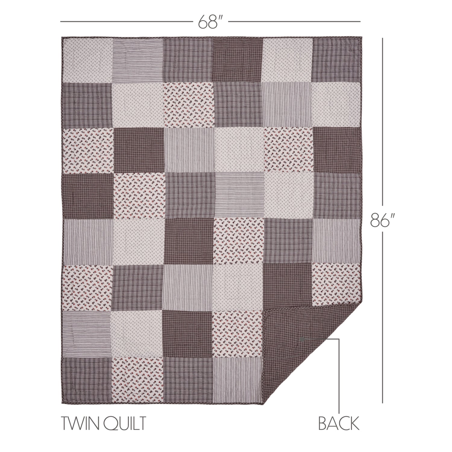 Florette 3 Piece Quilt Set