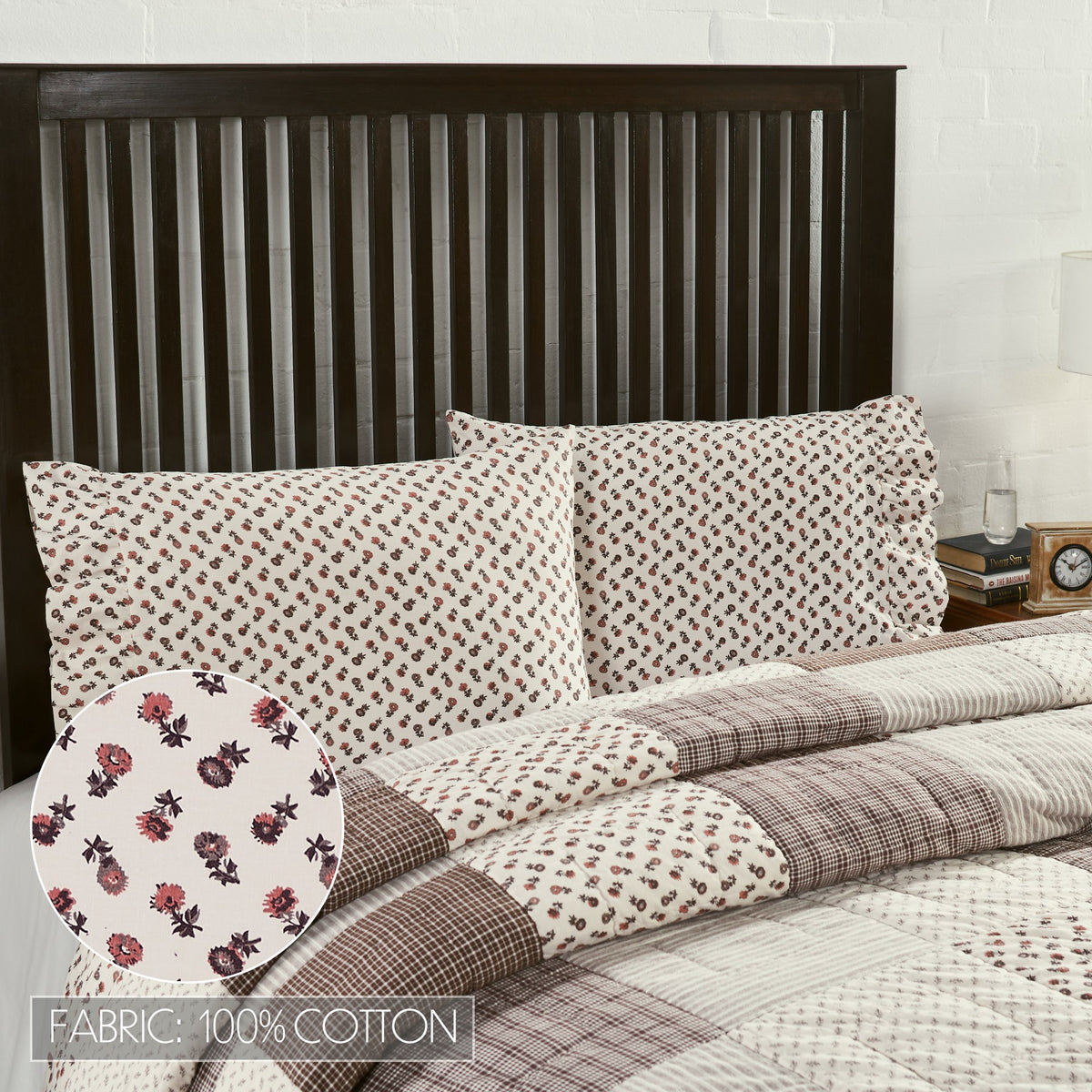 Florette 5PC Light Taupe Bedding Set