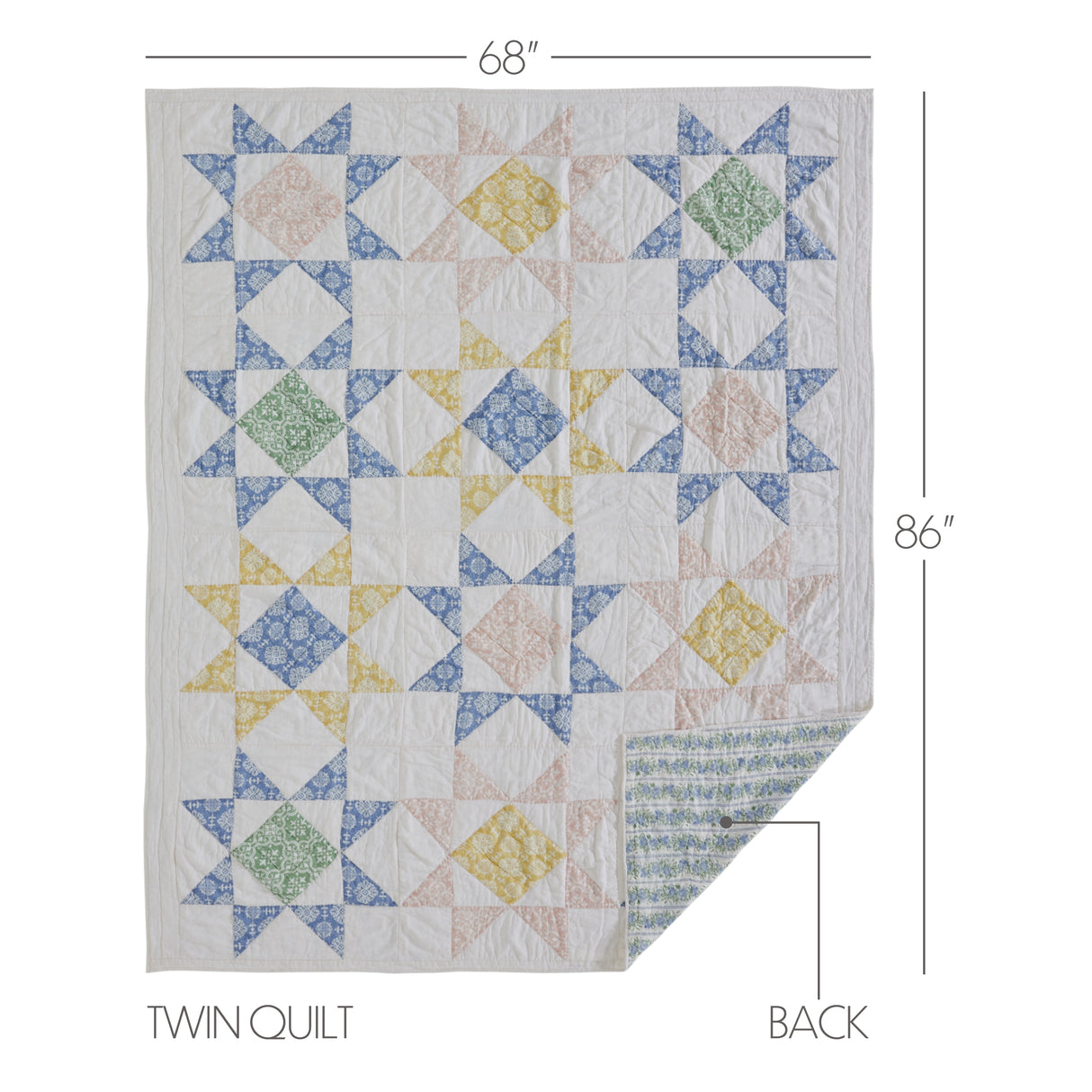 Jolie 3 Piece Quilt Set