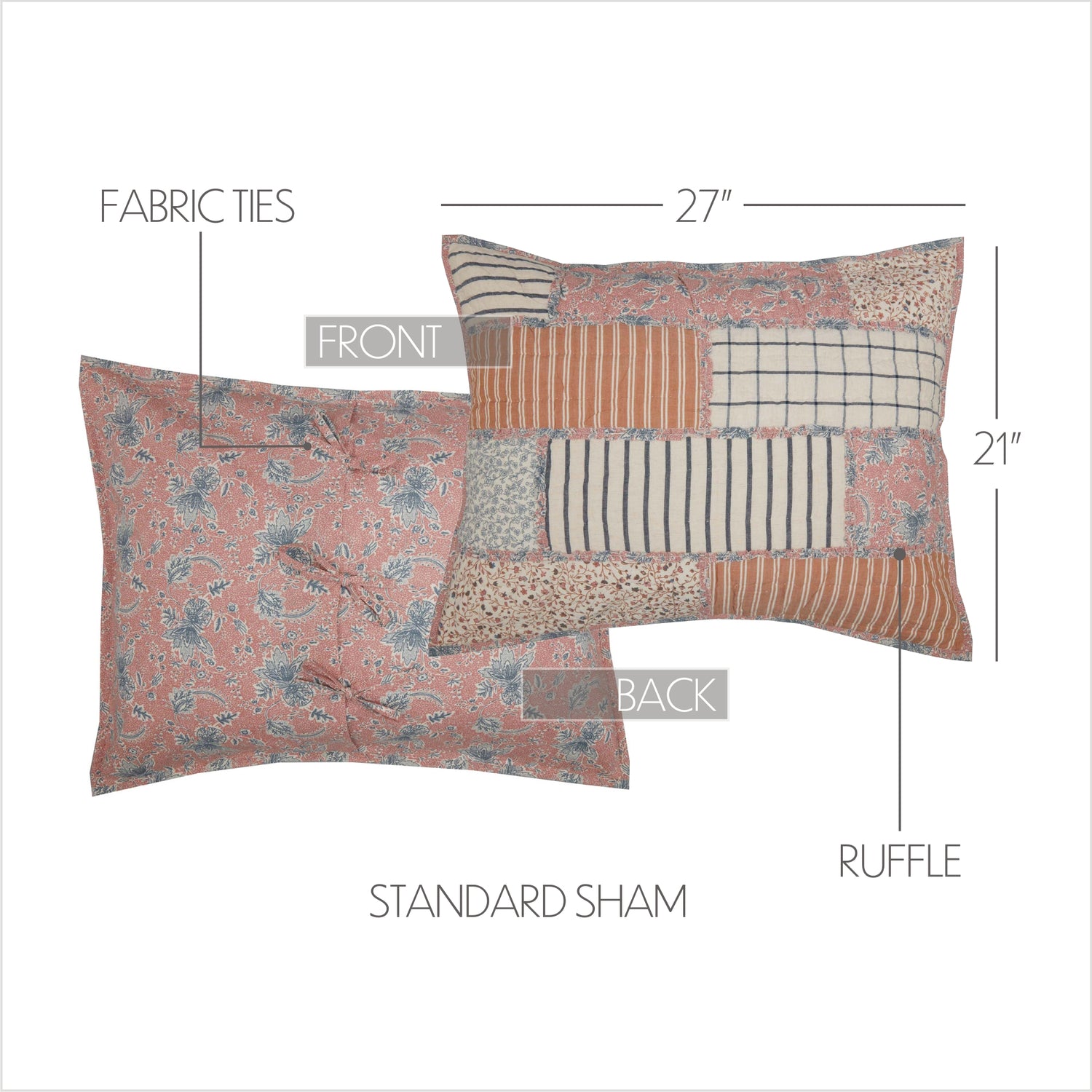 Kaila 5 Piece Quilt Set