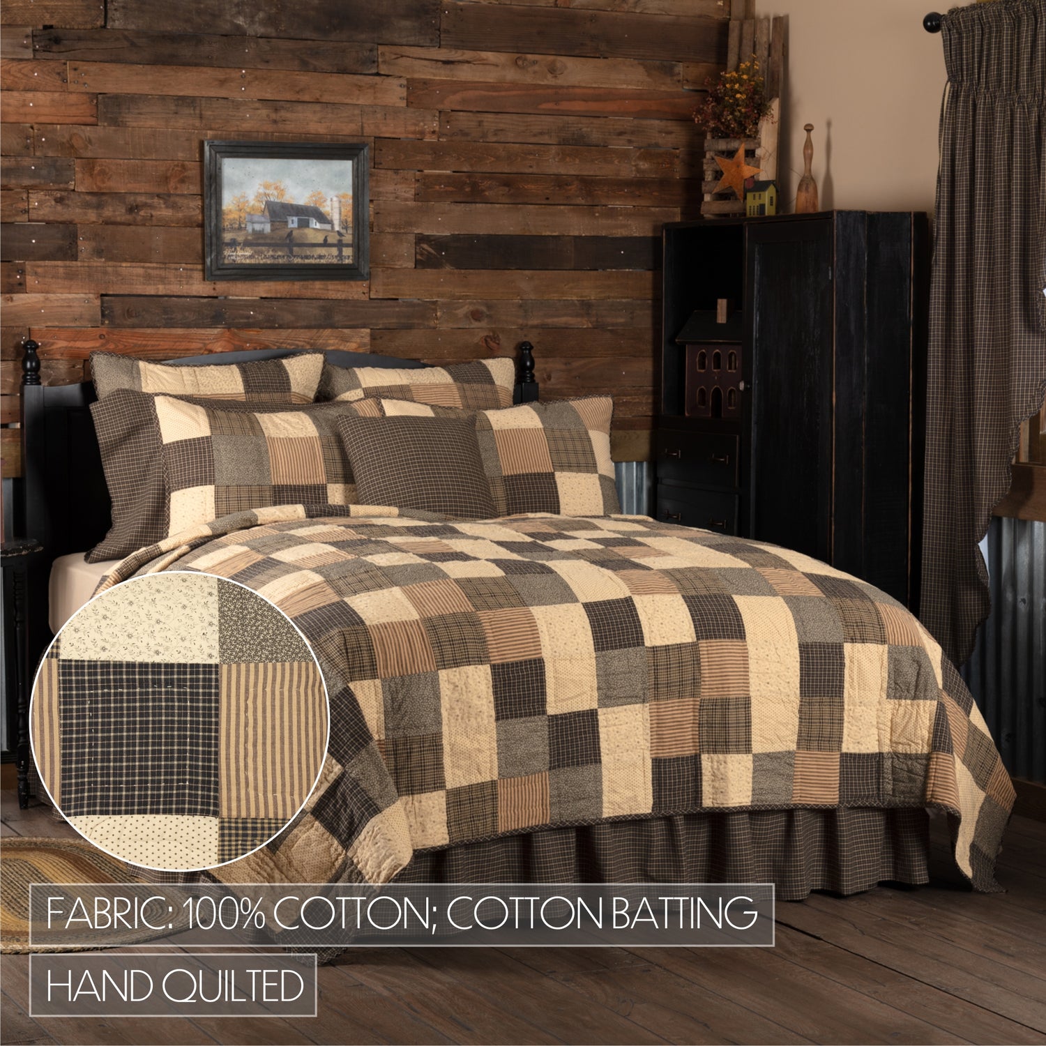 Kettle Grove 4 Piece Quilt Set