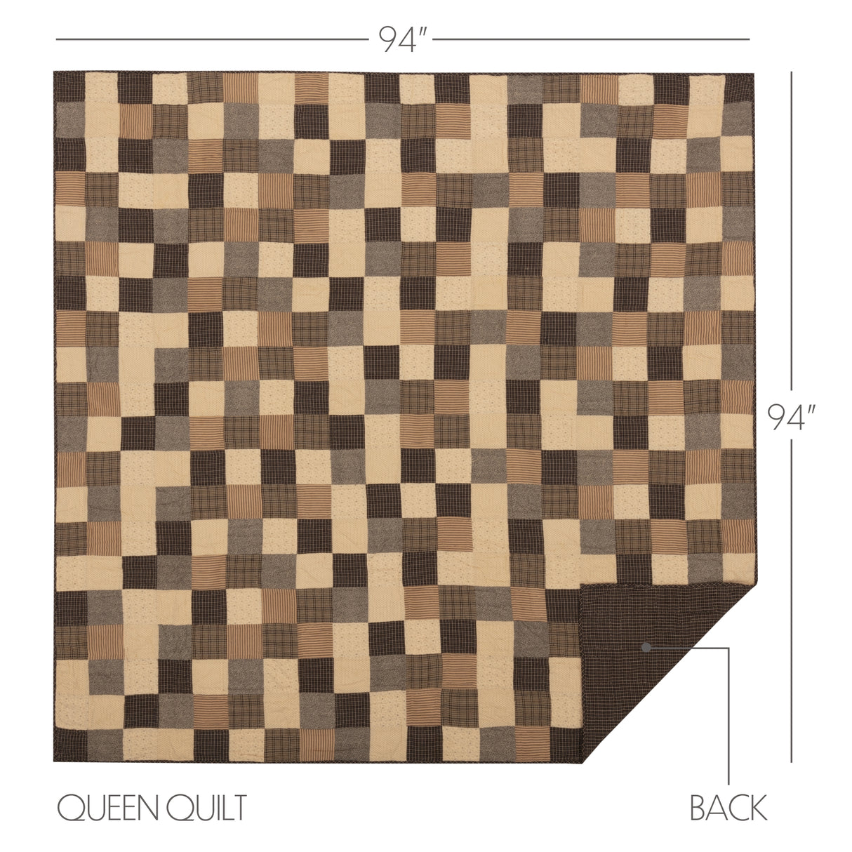 Kettle Grove 4 Piece Quilt Set