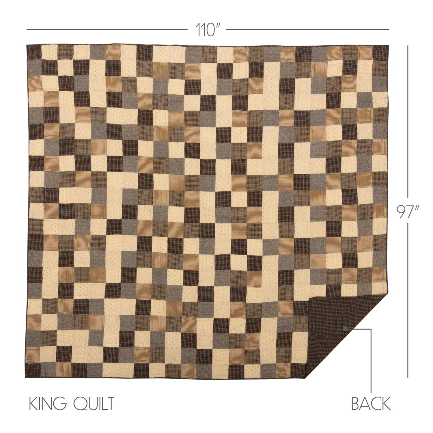 Kettle Grove 5 Piece Quilt Set