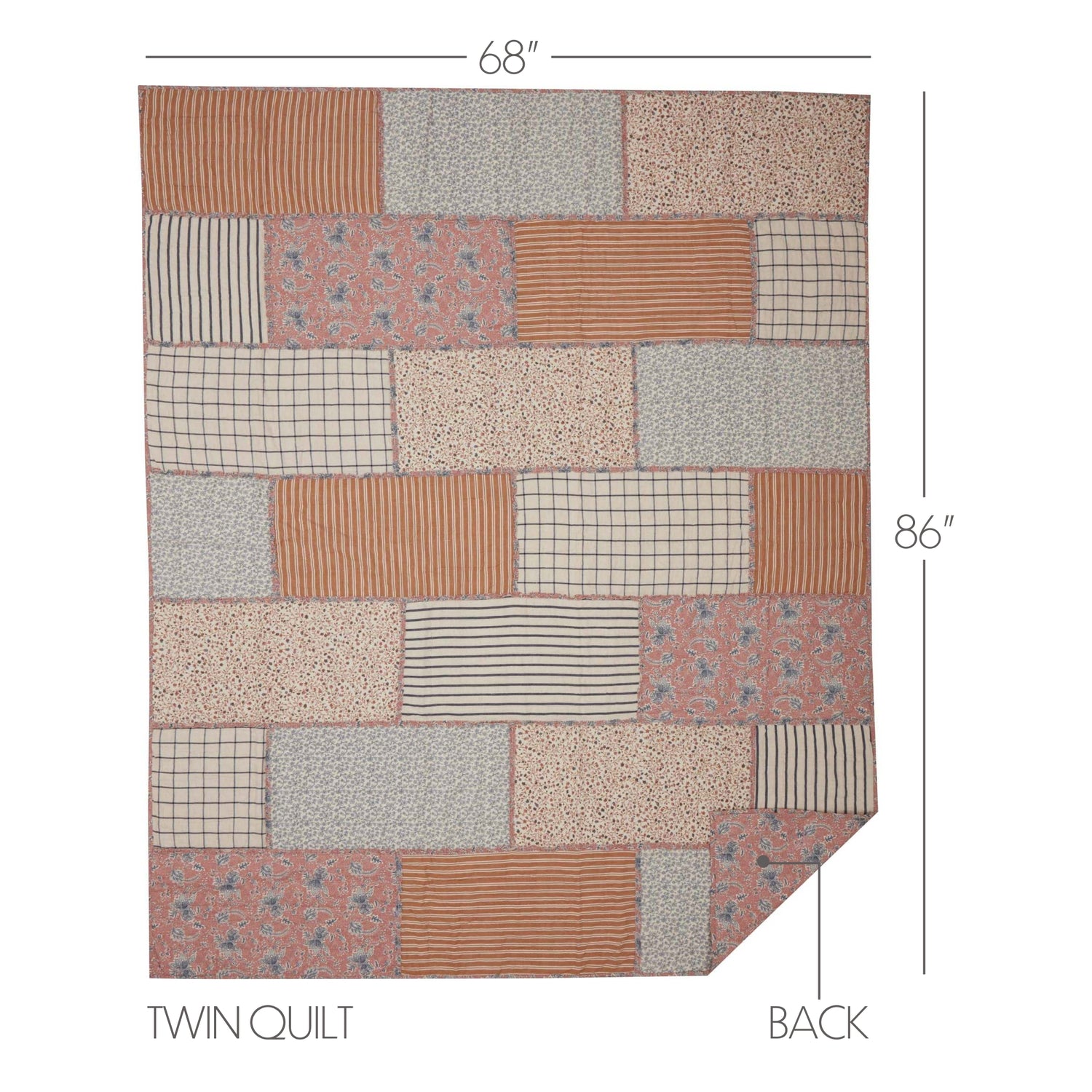 Kaila 3 Piece Quilt Set