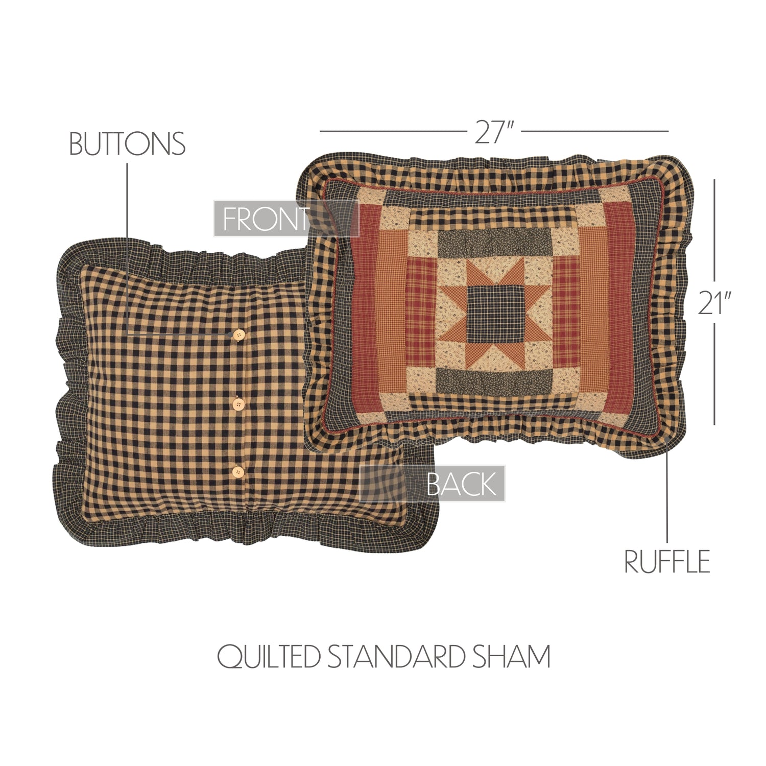 Maisie 3 Piece Quilt Set