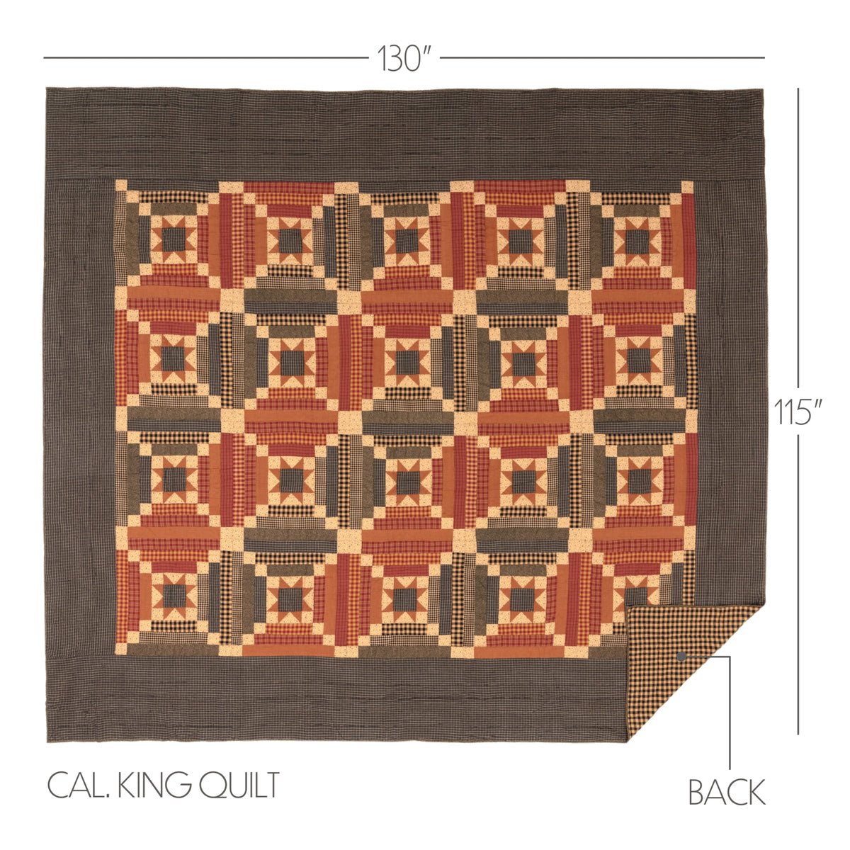 Maisie 5PC Natural Bedding Set Cal King (1 Quilt, 2 Shams, 2 Pillowcases)