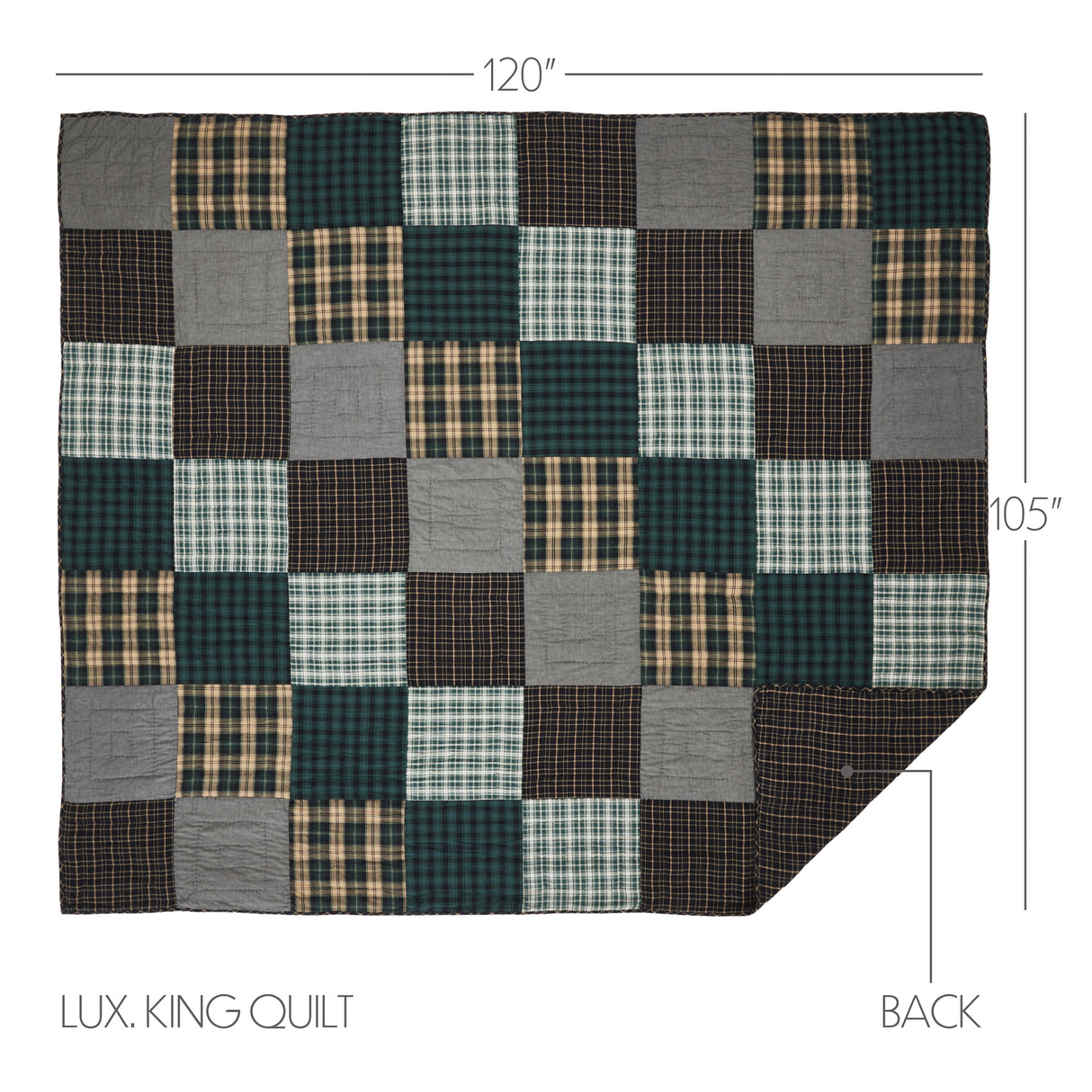 Pine Grove 3 Piece Quilt Set