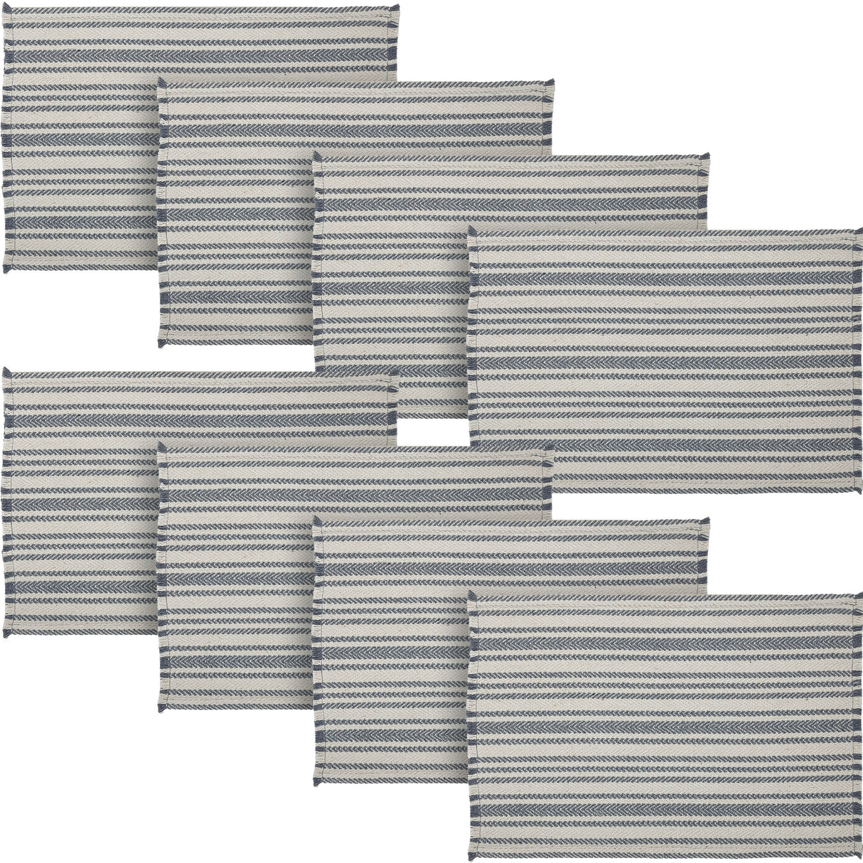 Finders Keepers Chevron Placemat Set of 2 13x19, 4 Pack 8 Pack