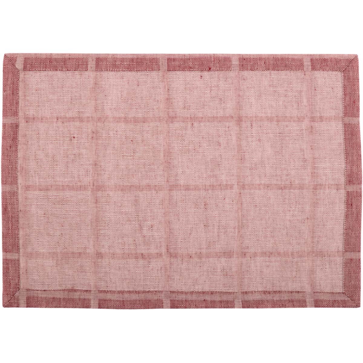 33319-Julie-Red-Plaid-Placemat-Set-of-6-12x18-image-6