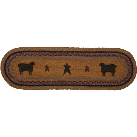 34044-Heritage-Farms-Sheep-Jute-Stair-Tread-Oval-Latex-8.5x27-image-5
