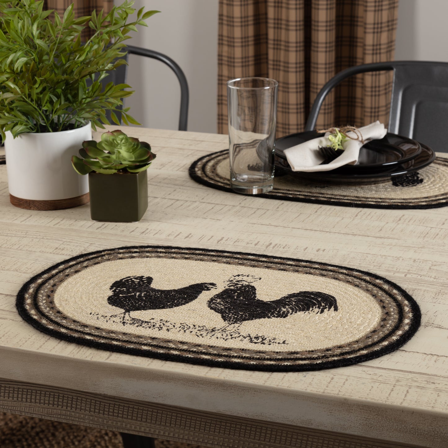 34065-Sawyer-Mill-Charcoal-Poultry-Jute-Placemat-Set-of-6-12x18-image-8