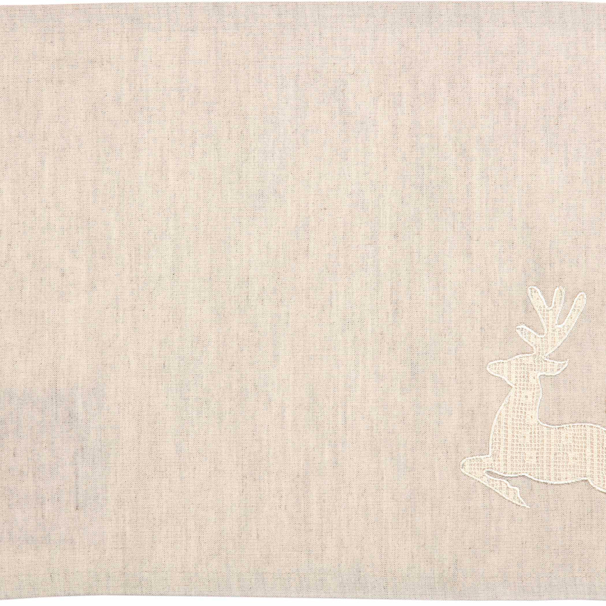 38637-Creme-Lace-Deer-Placemat-Set-of-6-12x18-image-3