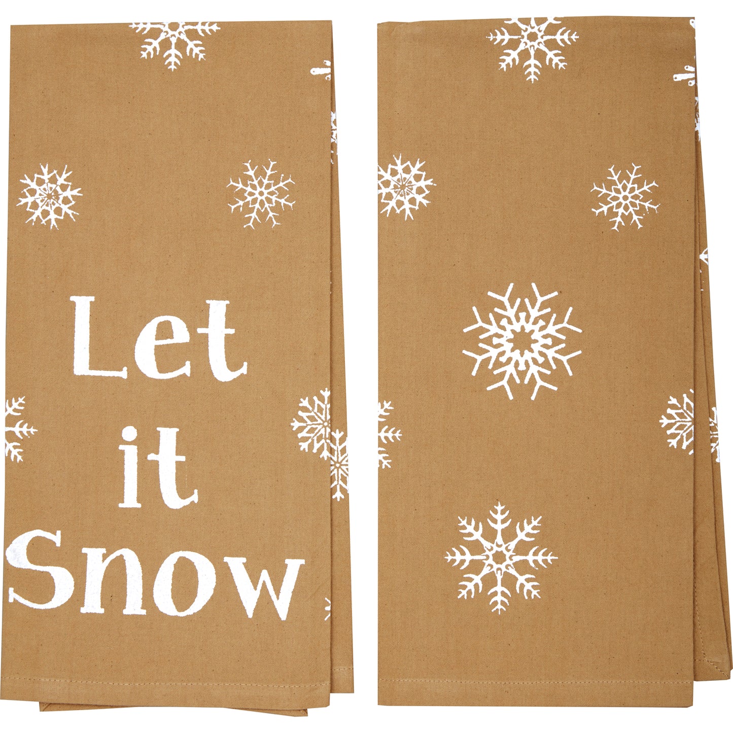 57389-Snowflake-Burlap-Natural-Let-It-Snow-Tea-Towel-Set-of-2-19x28-image-2