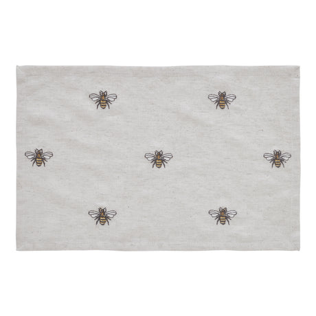 81268-Embroidered-Bee-Placemat-Set-of-6-12x18-image-3