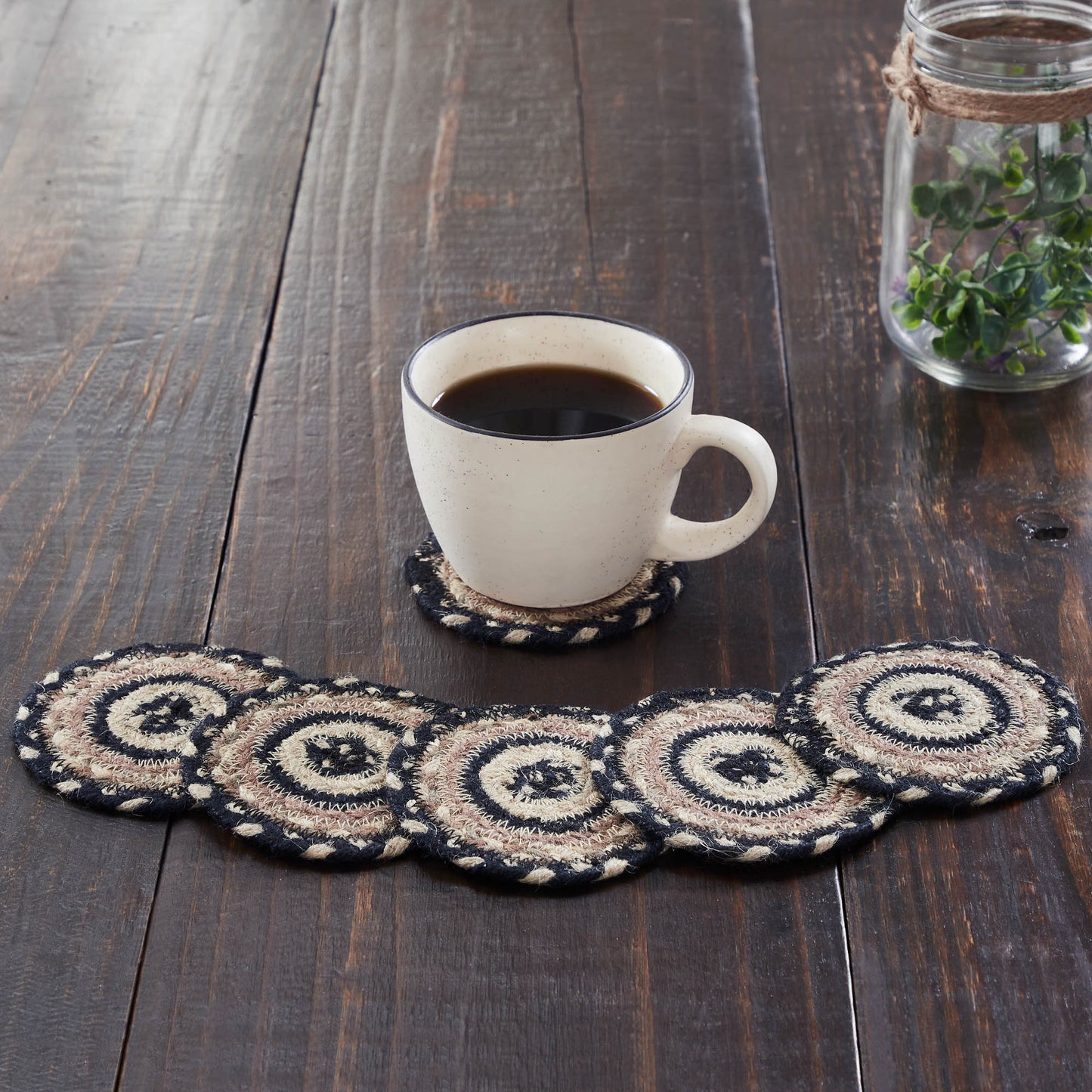 81444-Sawyer-Mill-Charcoal-Creme-Jute-Coaster-Set-of-6-image-4