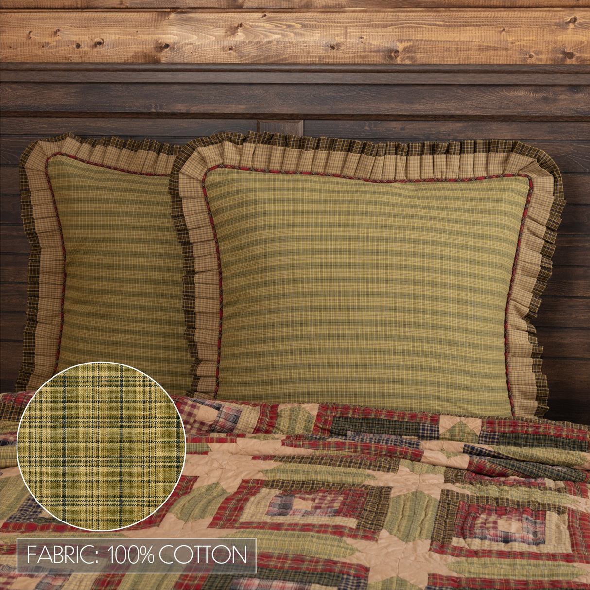 8250-Tea-Cabin-Euro-Sham-Fabric-Ruffled-26x26-image-2