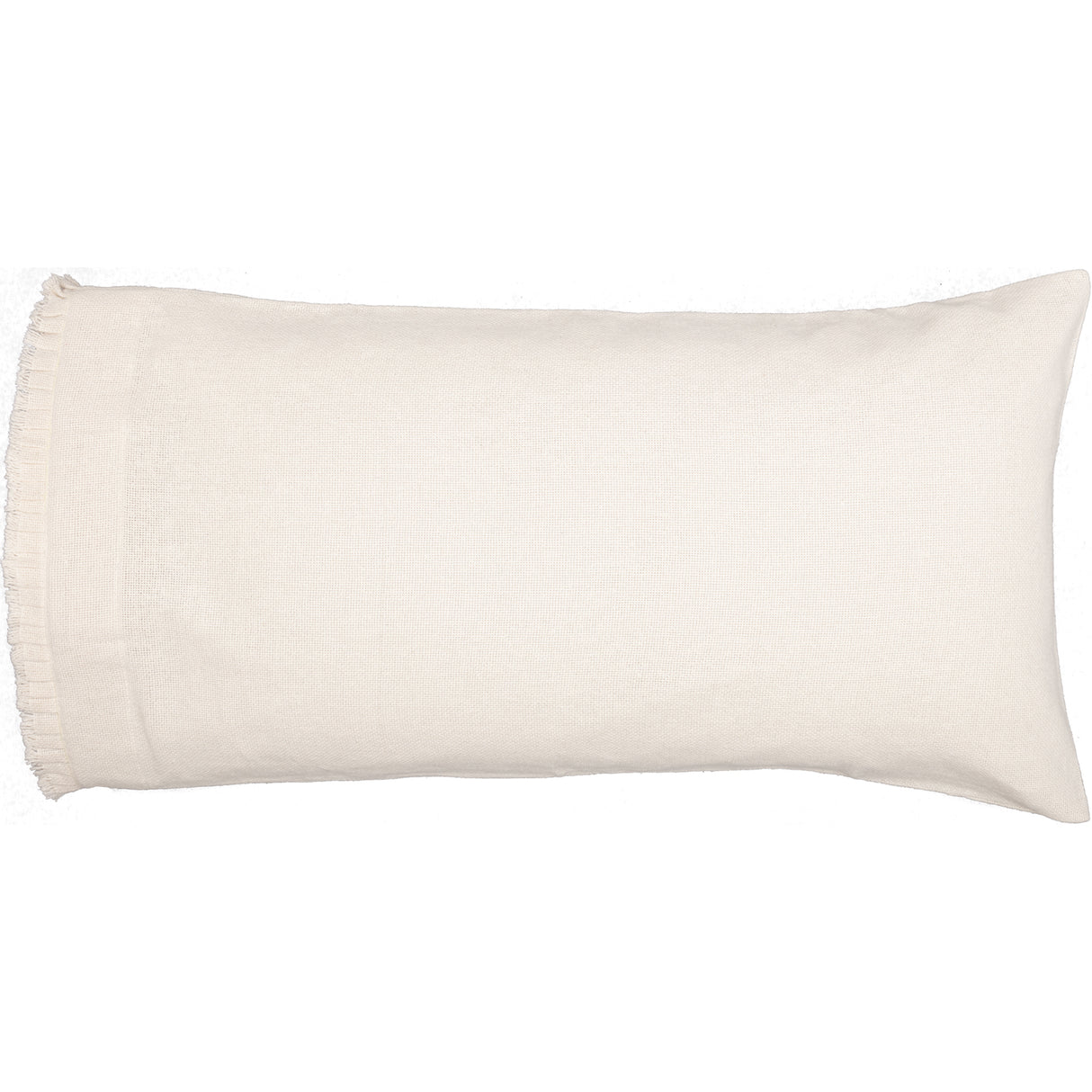 51817-Burlap-Antique-White-King-Pillow-Case-w-Fringed-Ruffle-Set-of-2-21x40-image-6