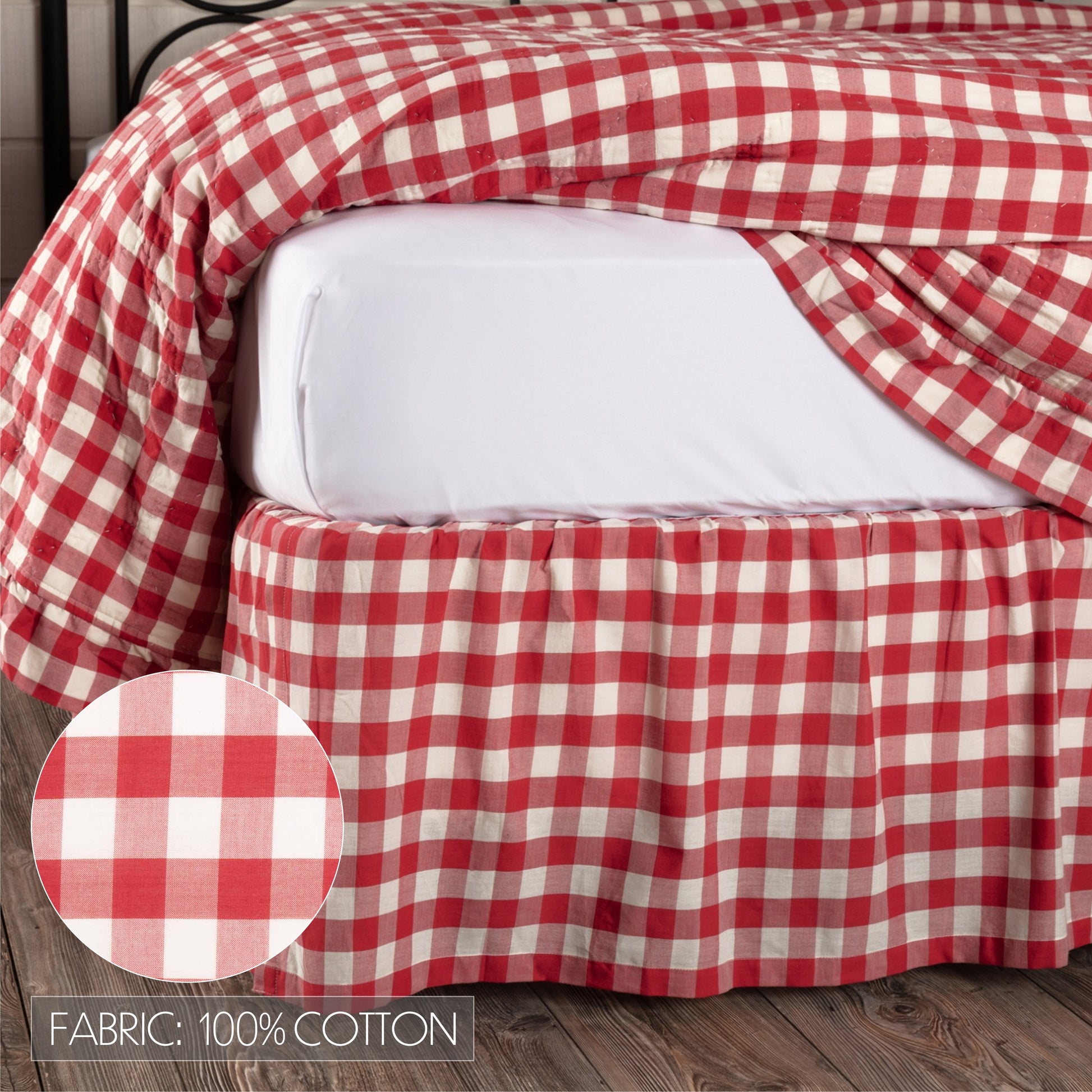 51763-Annie-Buffalo-Red-Check-Twin-Bed-Skirt-39x76x16-image-1