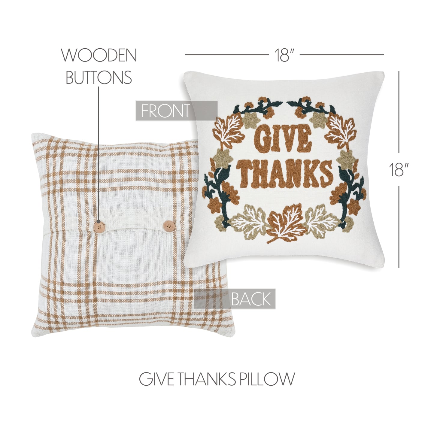 80549-Wheat-Plaid-Give-Thanks-Pillow-18x18-image-1