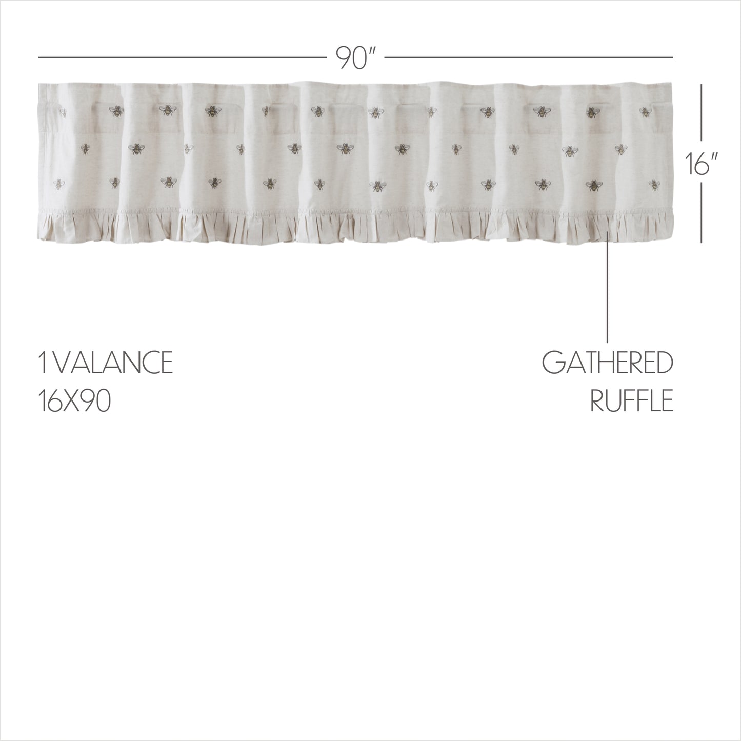 81265-Embroidered-Bee-Valance-16x90-image-2