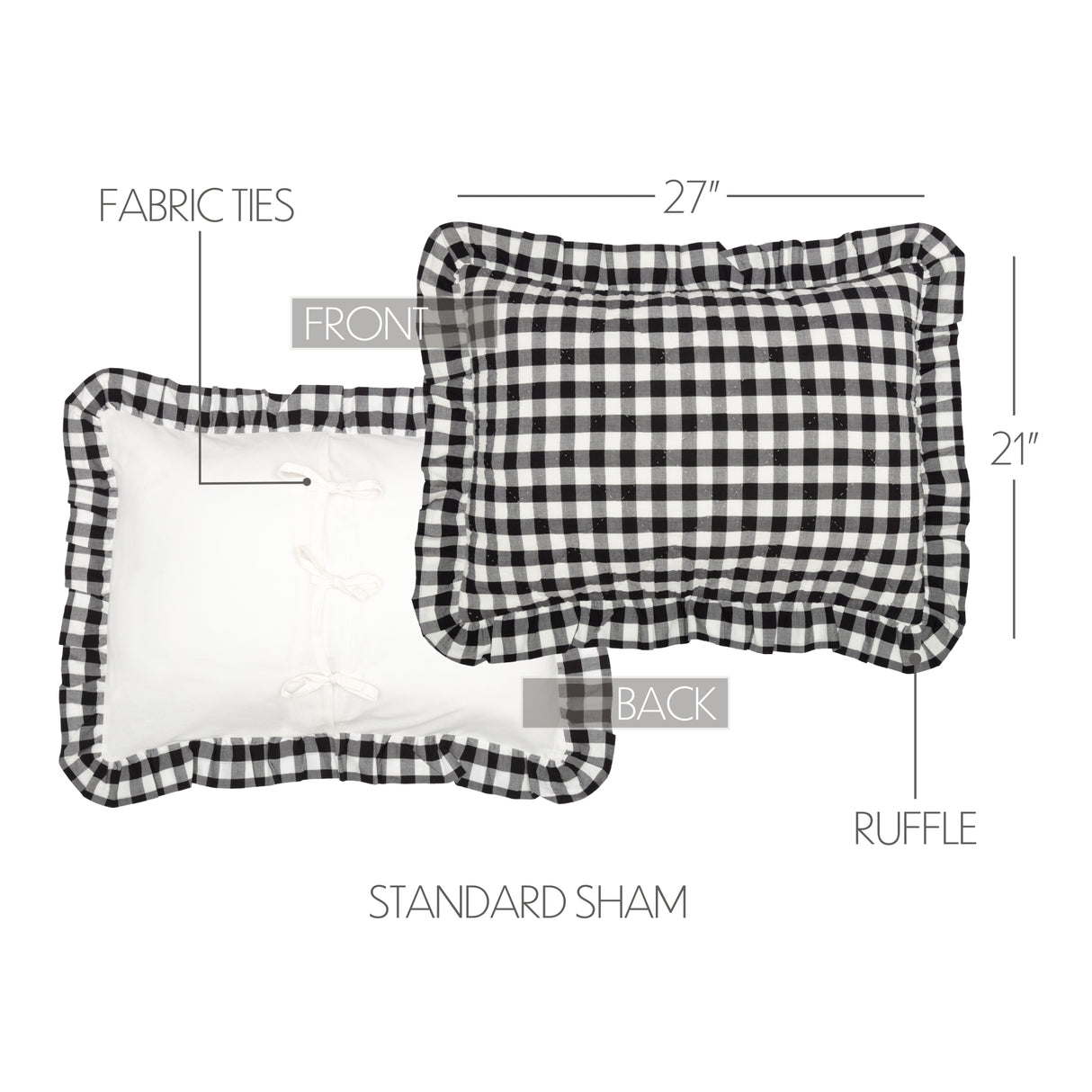 51756-Annie-Buffalo-Black-Check-Ruffled-Standard-Sham-21x27-image-1