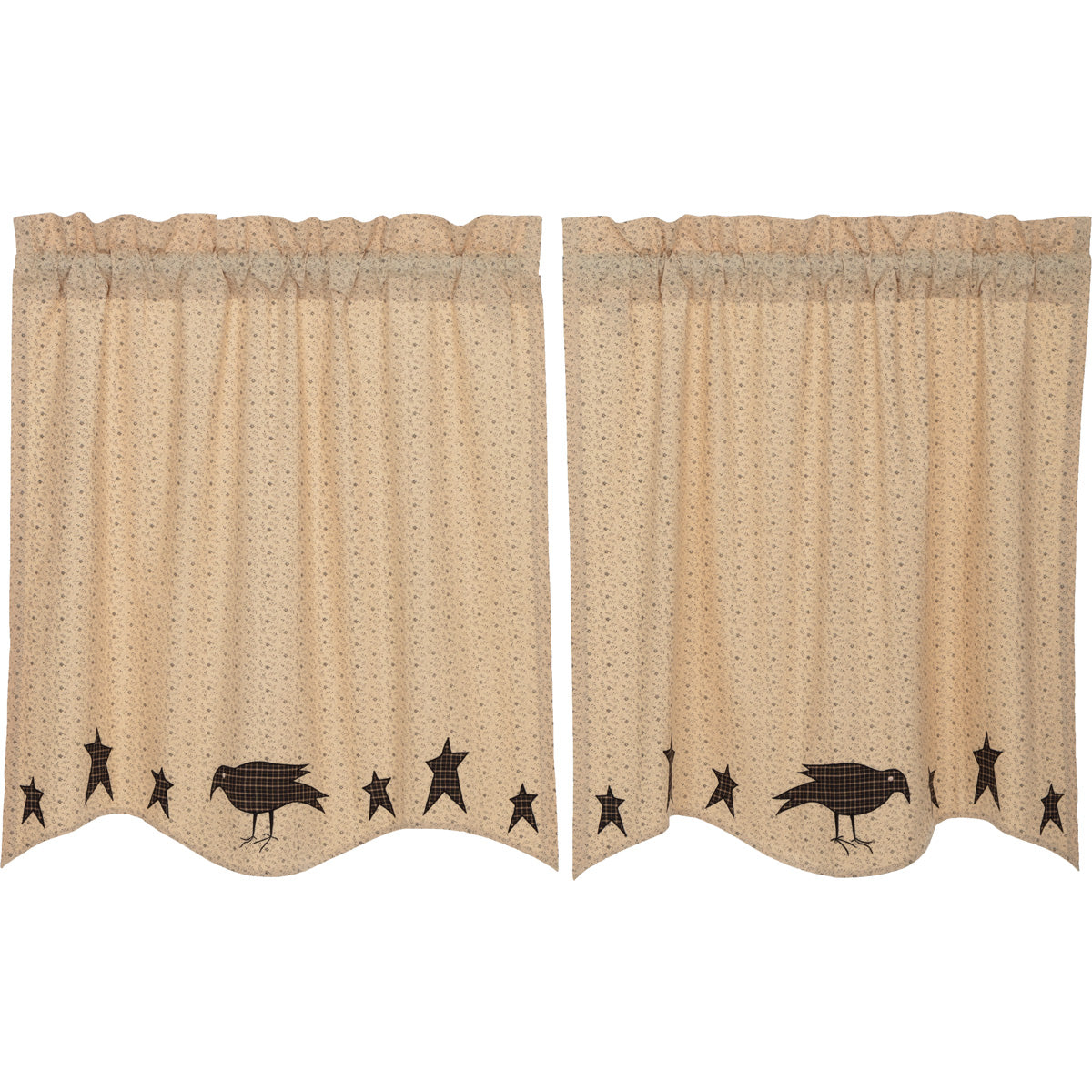 45607-Kettle-Grove-Applique-Crow-and-Star-Tier-Set-of-2-L36xW36-image-6