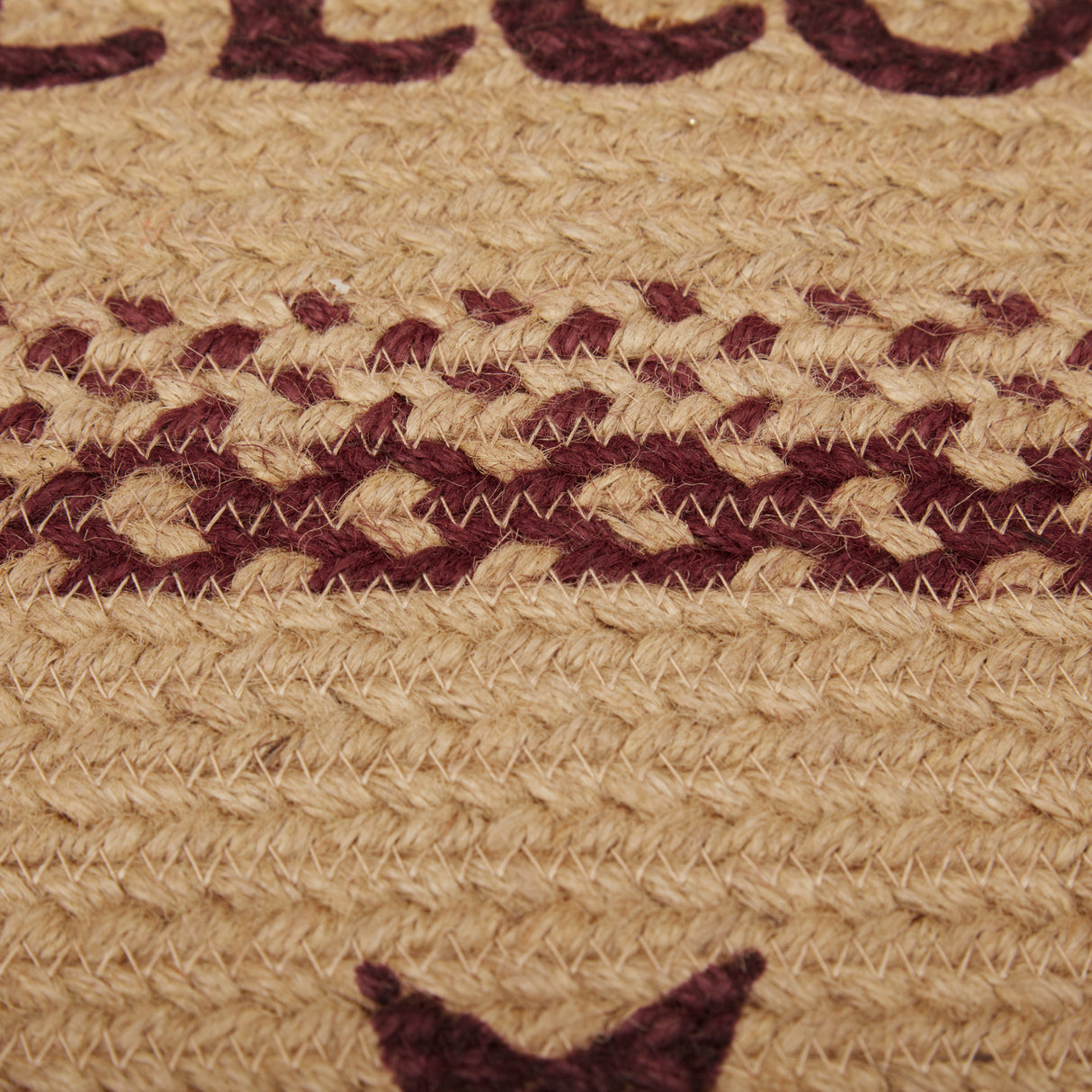 70711-Burgundy-Tan-Jute-Rug-Oval-Welcome-w-Pad-20x30-image-9